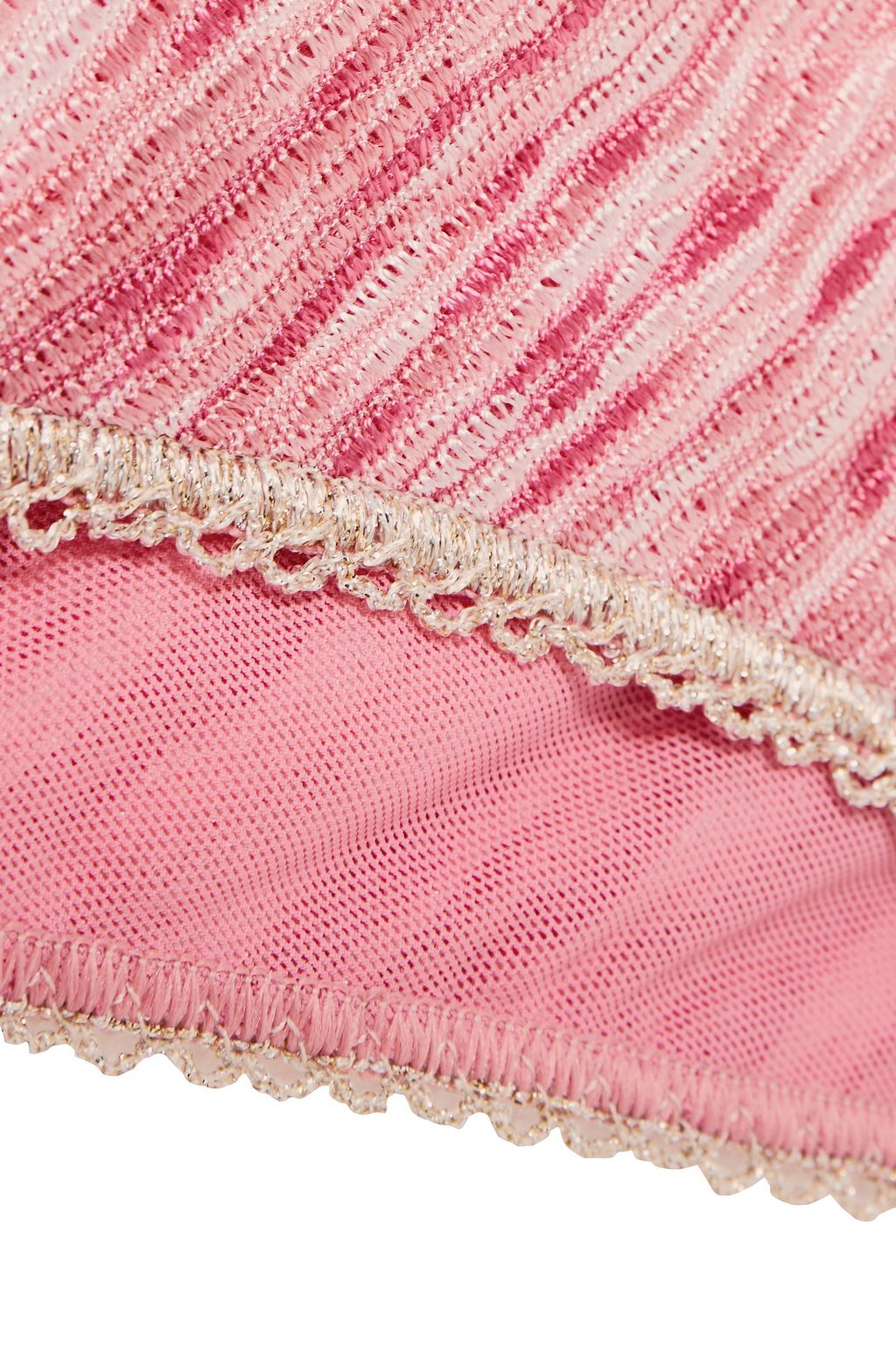 MISSONI MARE Mare tasseled crochet-knit triangle bikini