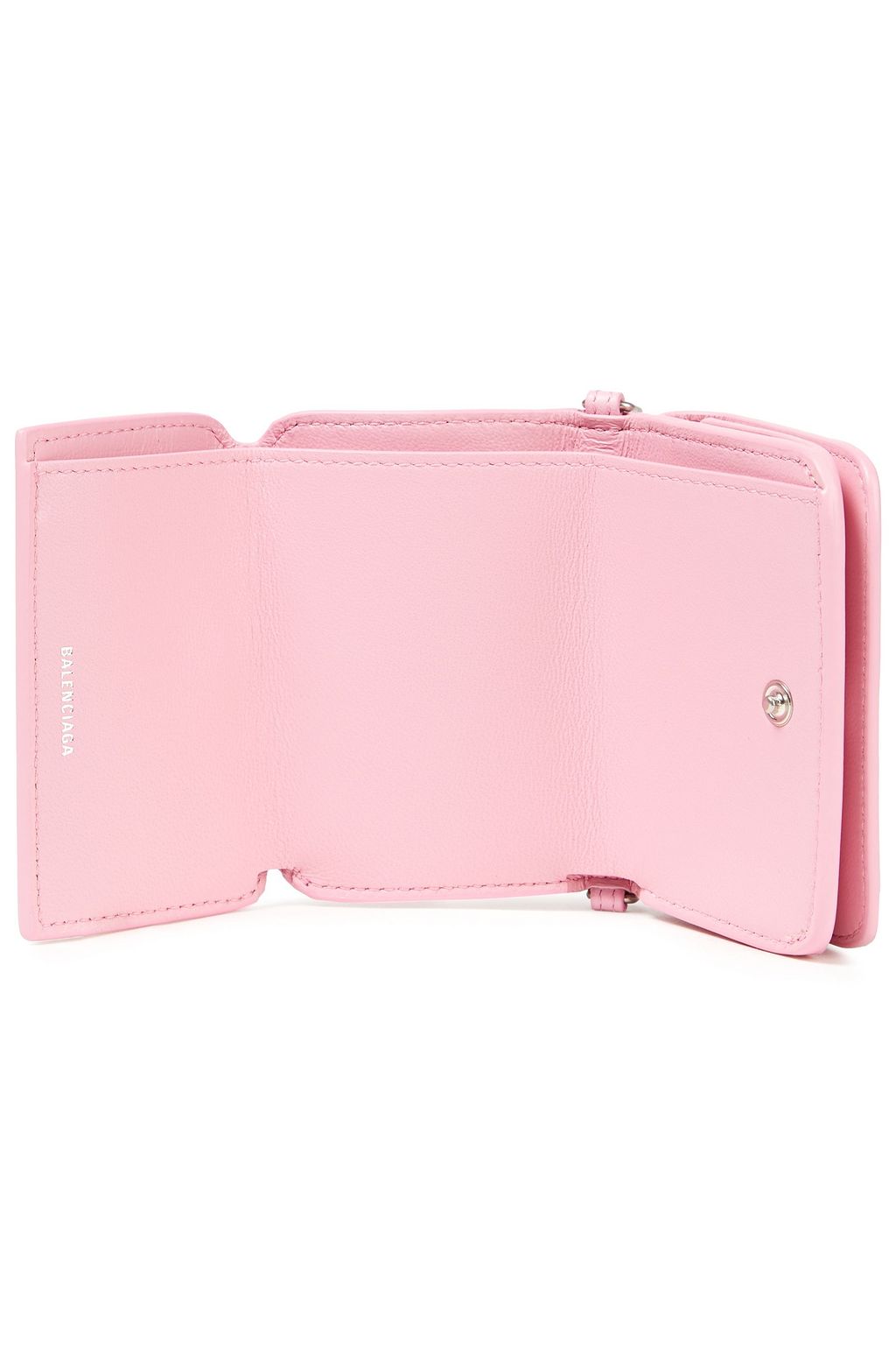 BALENCIAGA Kitty mini bow-embellished leather wallet