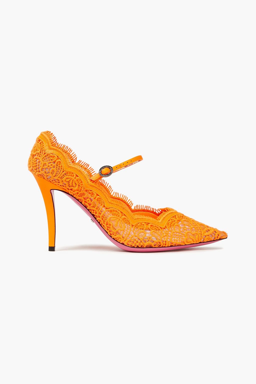gucci lace pumps