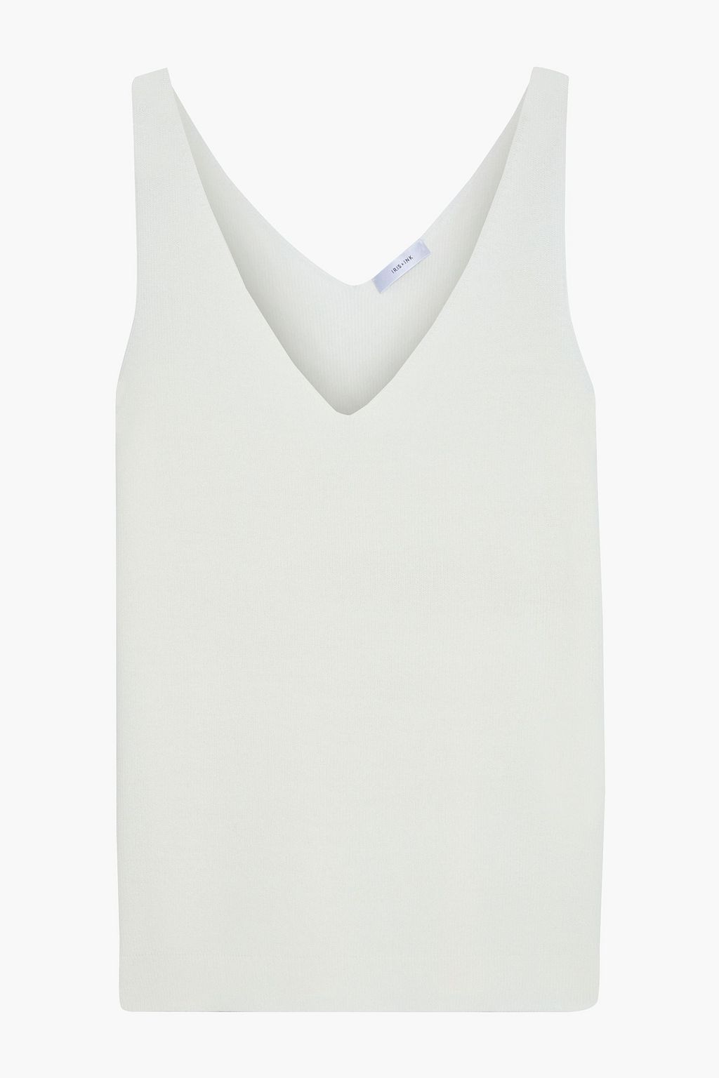 Ivory Felicity Ribbed Knit Tank Sale Up To 70 Off The Outnet Iris Ink The Outnet