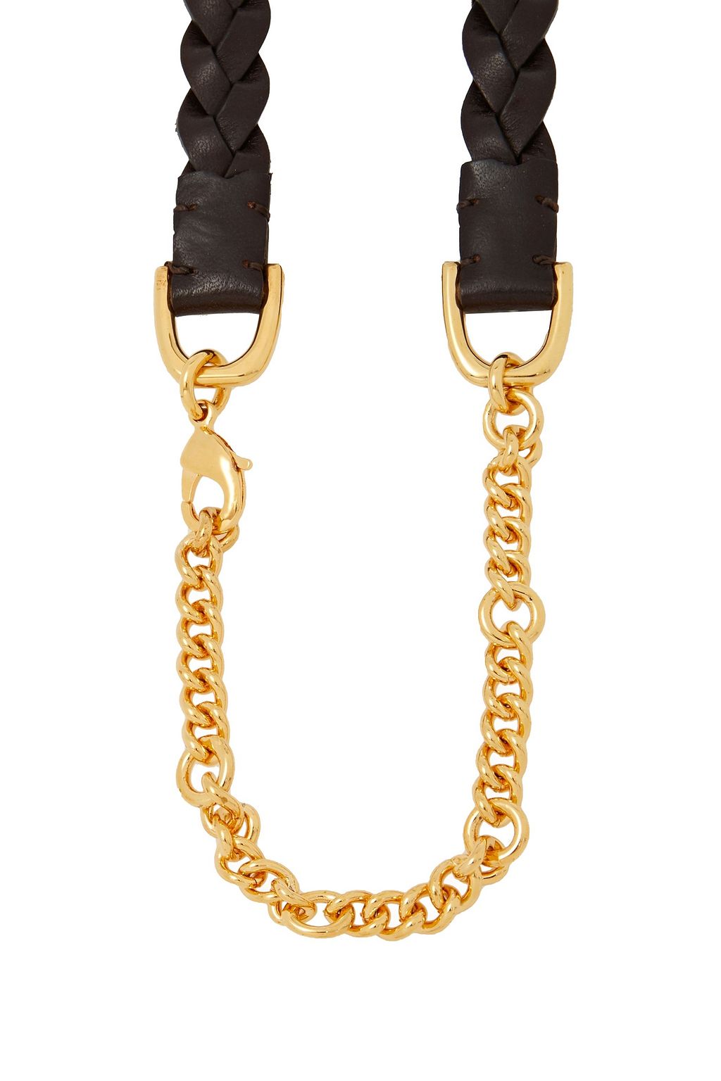 VICTORIA BECKHAM Braided leather belt