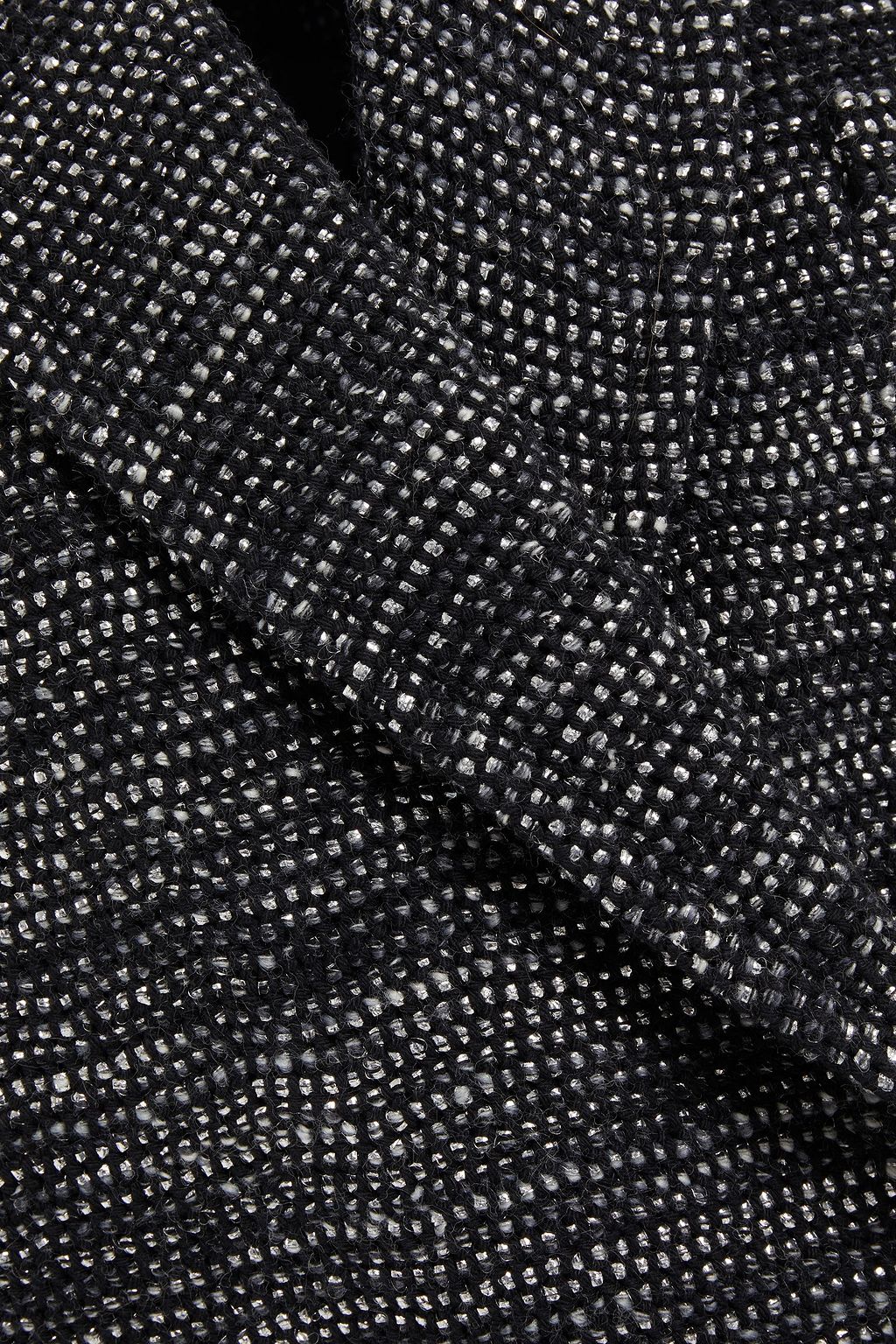 IRO Shakila double-breasted metallic tweed jacket
