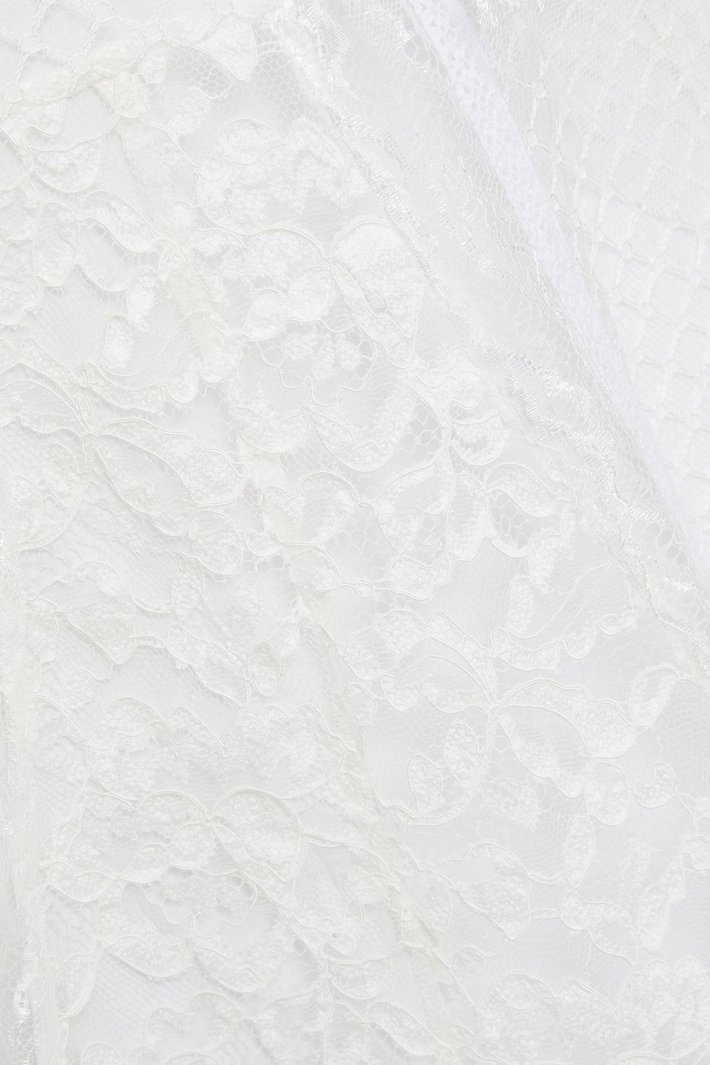 IRO Fergus ruffled cotton-blend lace and point d'esprit mini dress