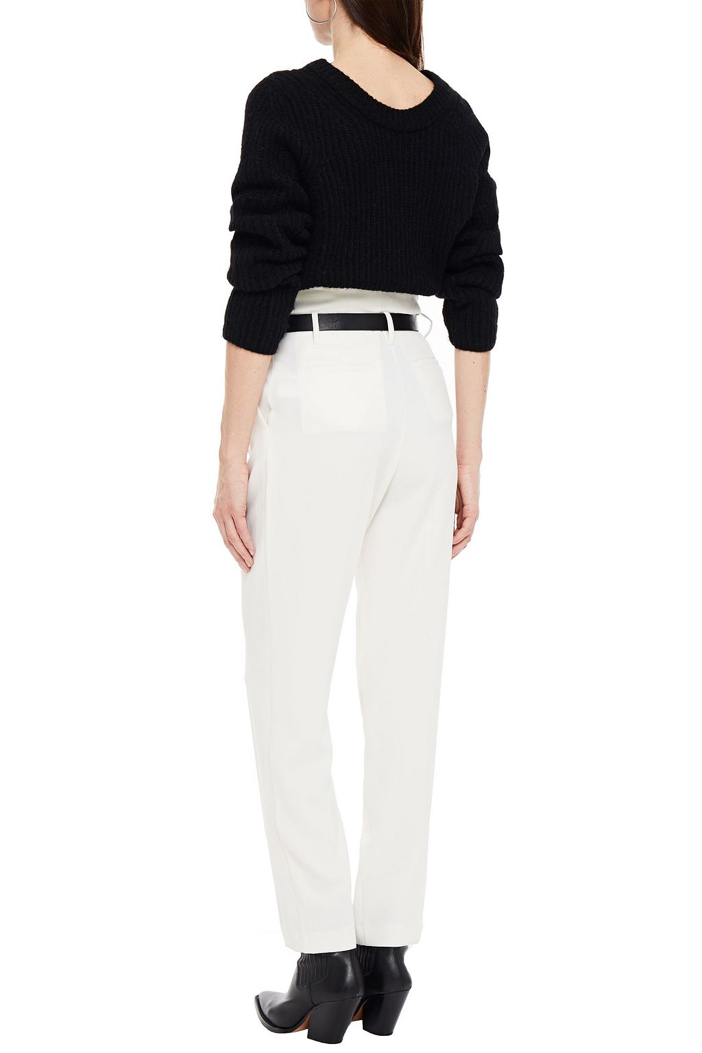 IRO Malonia crepe straight-leg pants