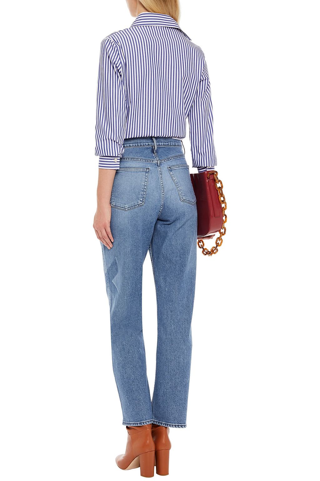 3X1 NYC Addie faded boyfriend jeans