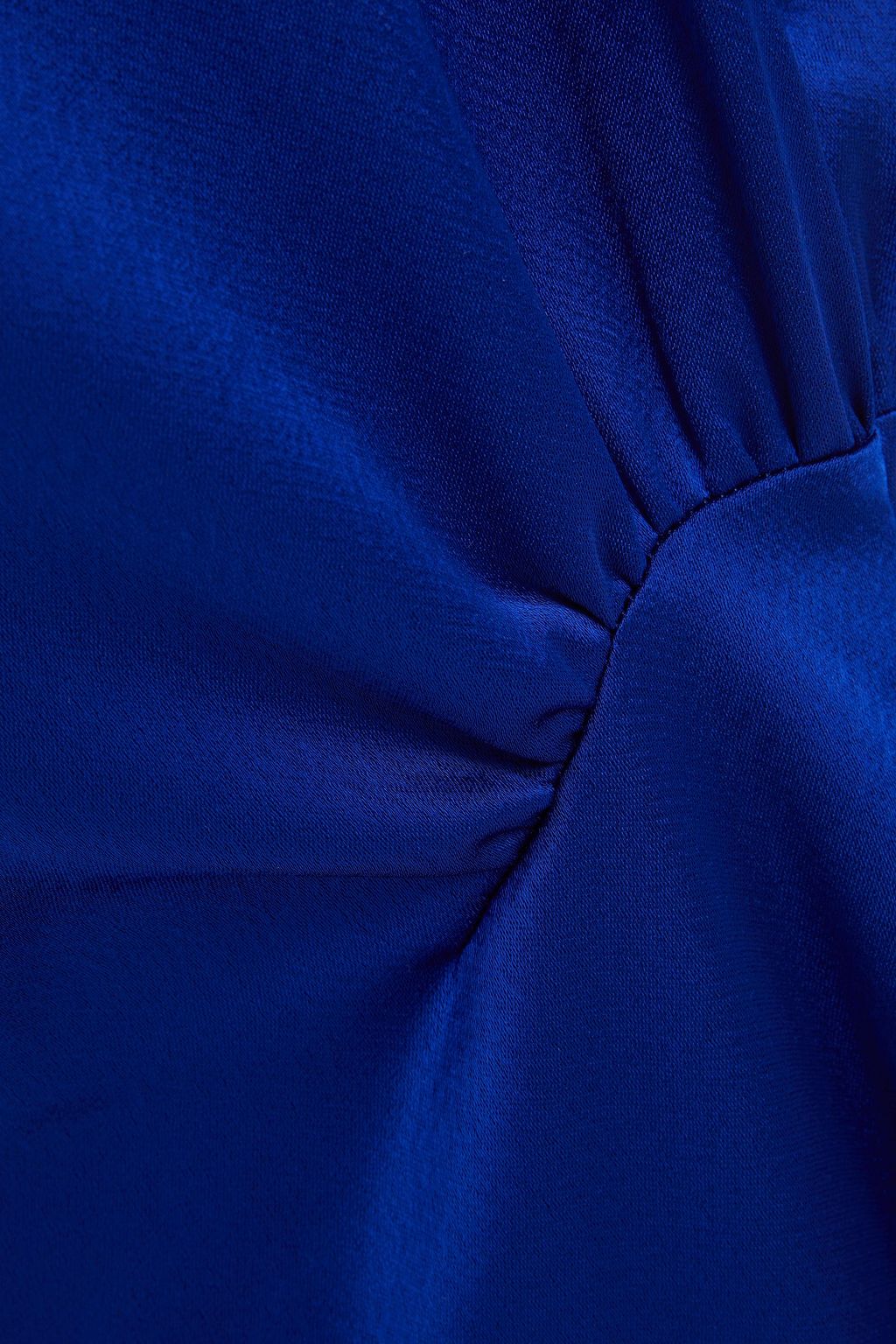 PAUL SMITH Gathered satin-crepe dress