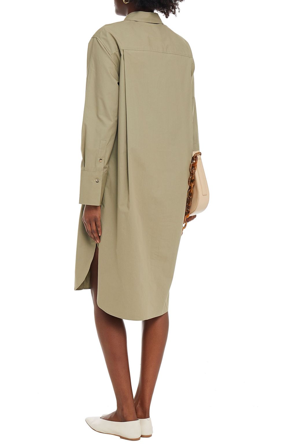 JOSEPH Cotton-poplin shirt dress