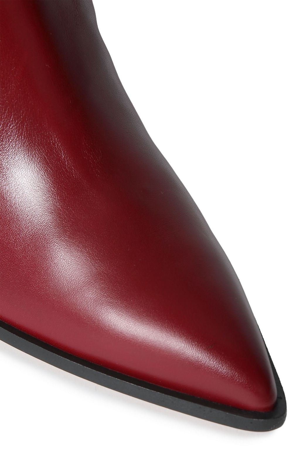 AQUAZZURA Balkan embellished leather over-the-knee boots