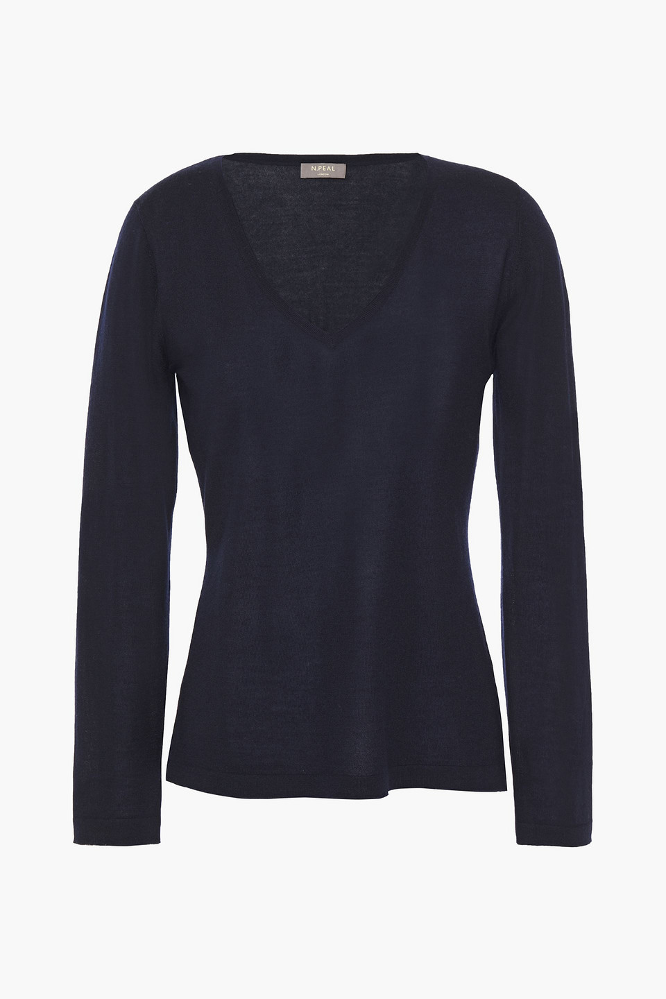 n.peal - cashmere sweater - blue - m