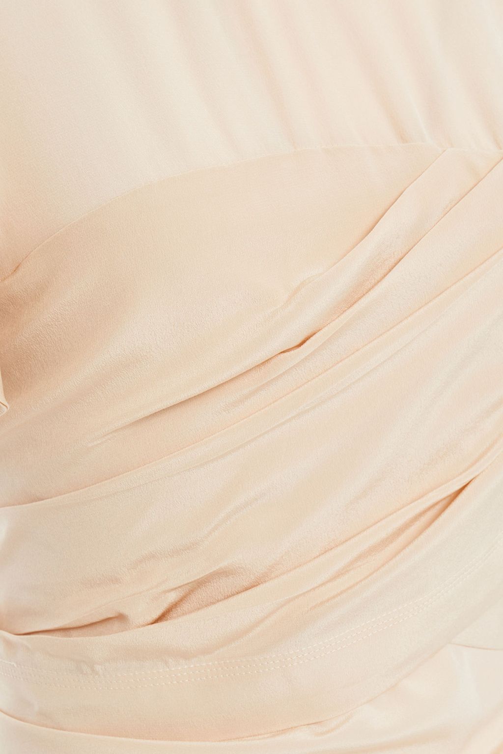 IRO Sormia draped silk crepe de chine blouse