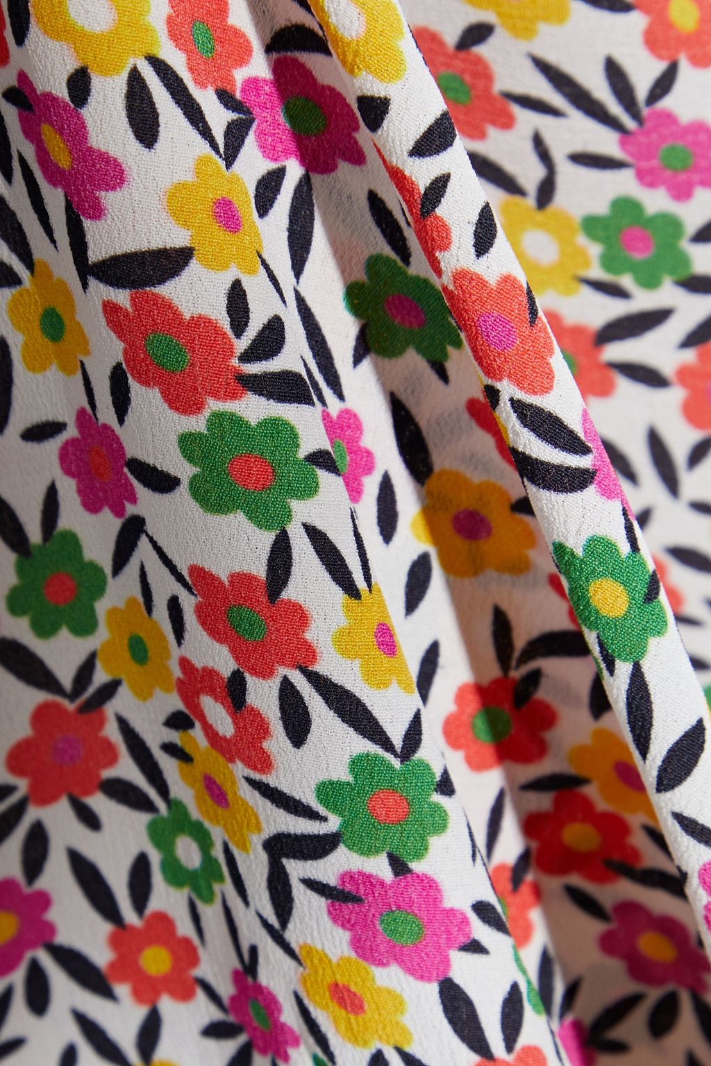 RIXO Kelly floral-print crepe maxi skirt
