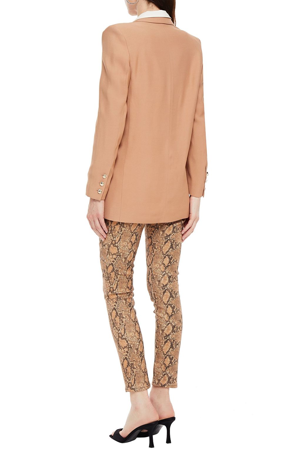 IRO Adelie double-breasted twill blazer
