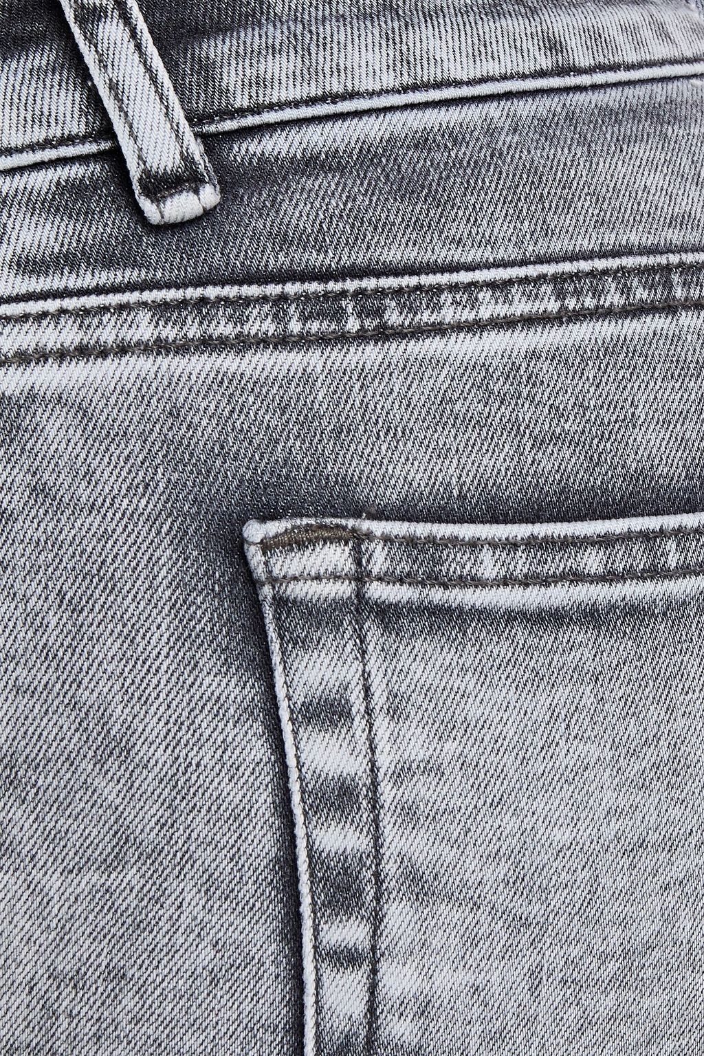 IRO Jelsi acid-wash low-rise skinny jeans