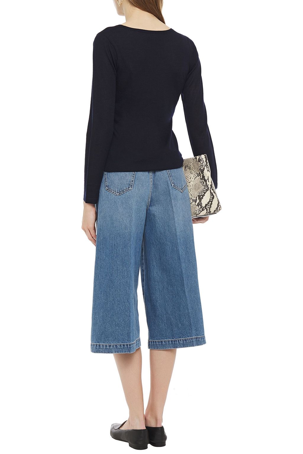 N.PEAL Mélange cashmere sweater