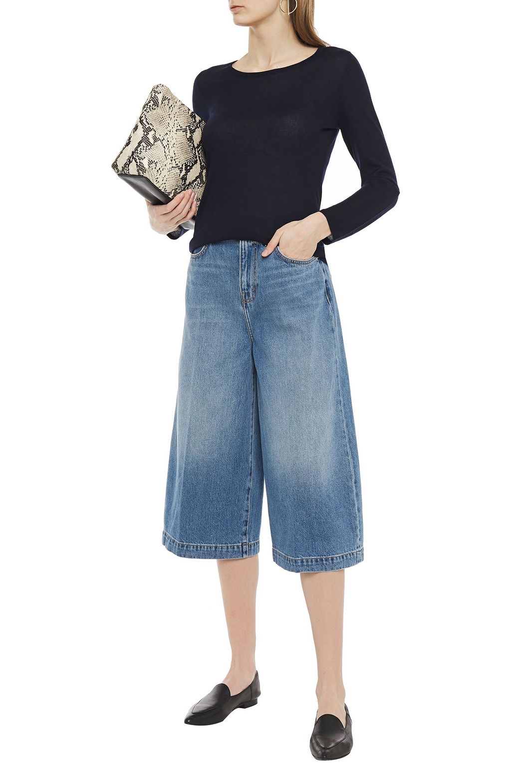 N.PEAL Mélange cashmere sweater