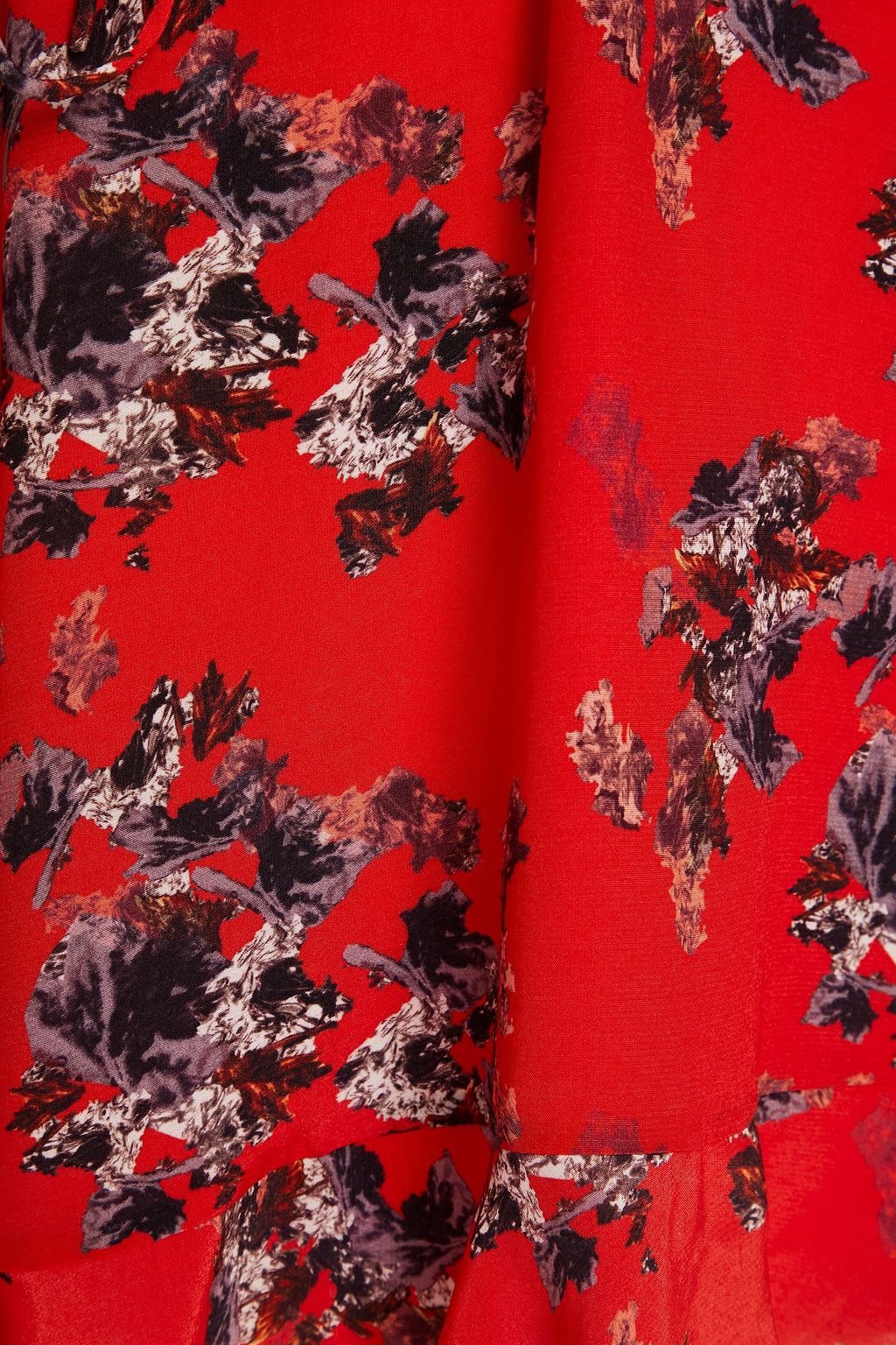 floral print wrap