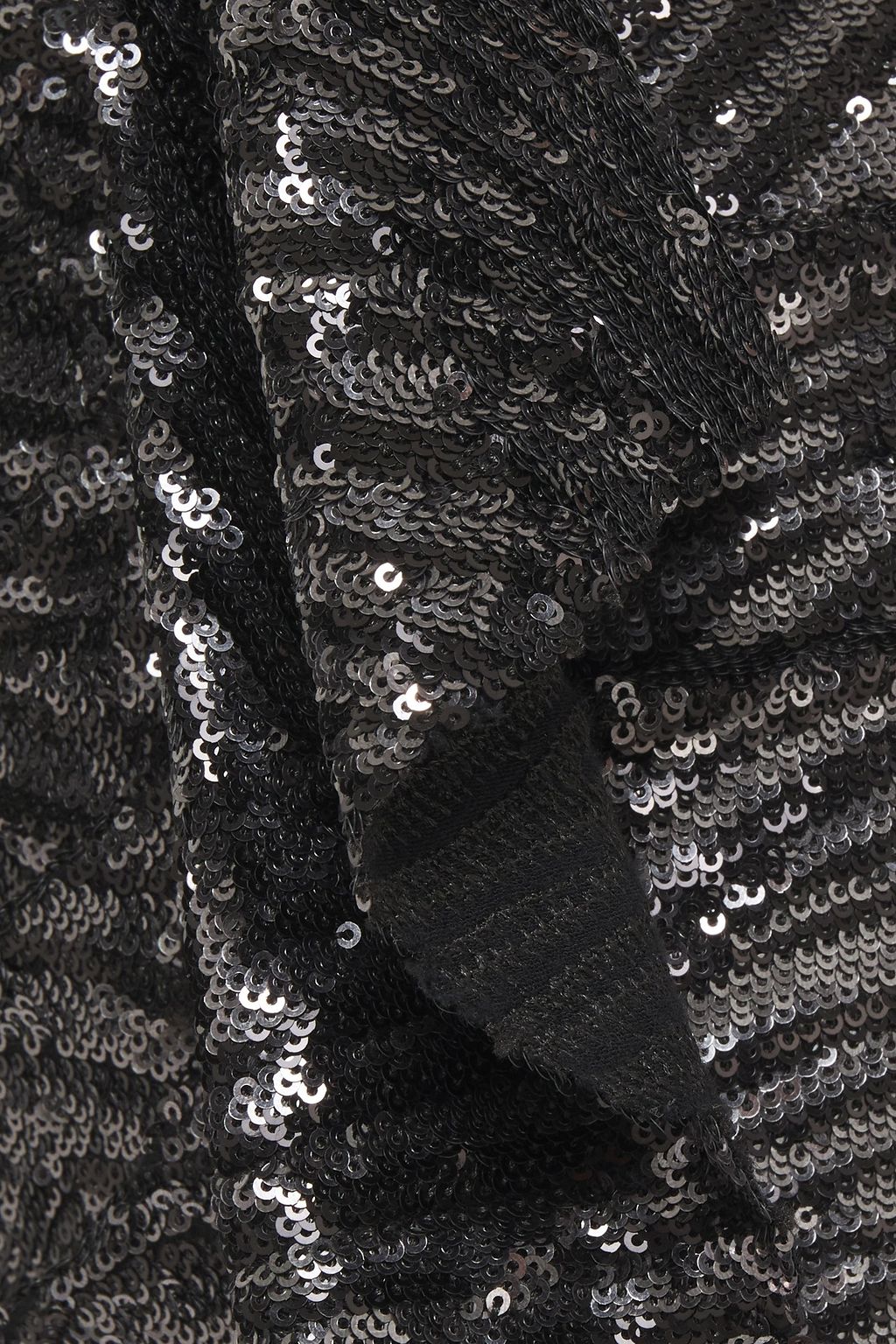IRO Aria draped sequined woven mini skirt