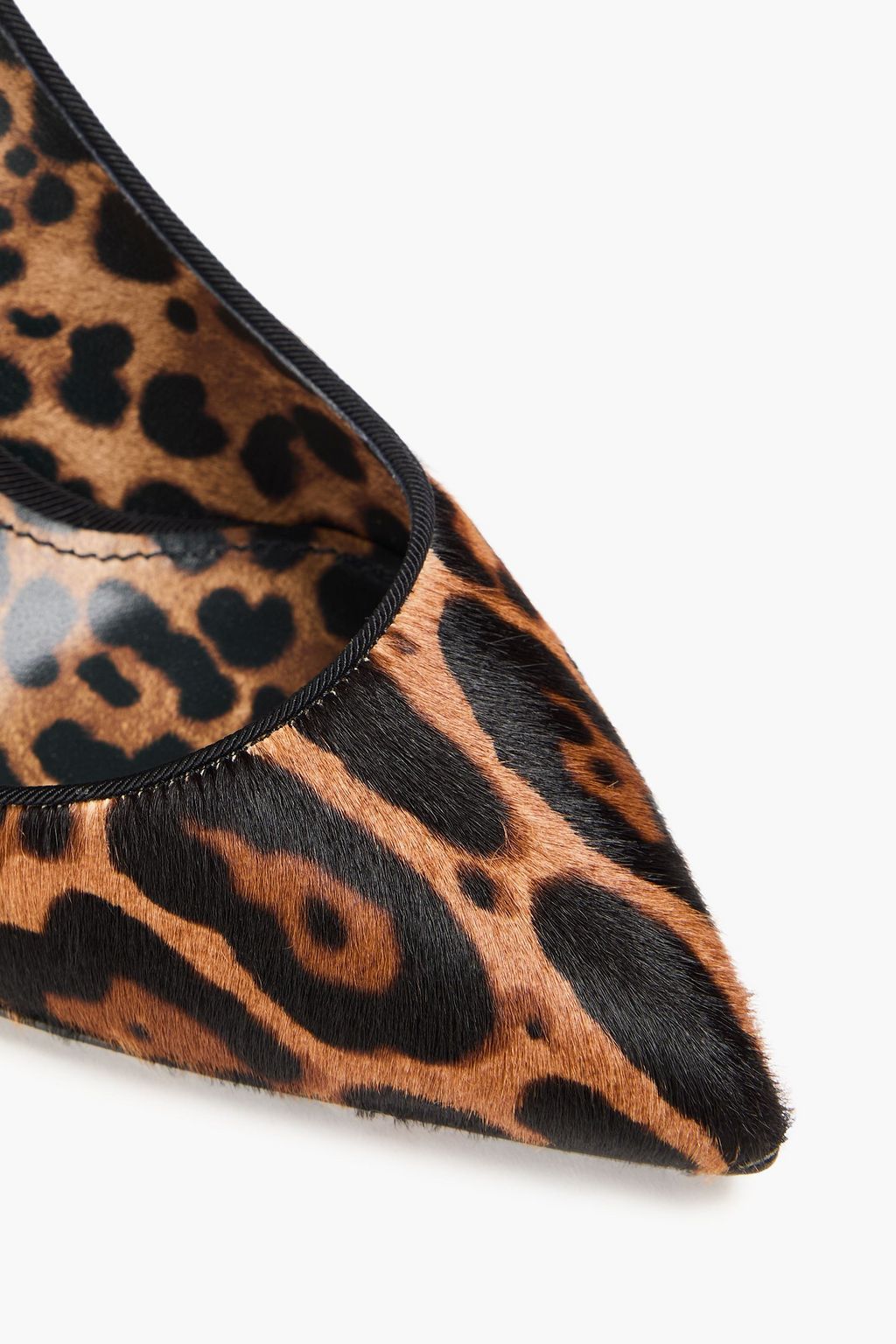 DOLCE&GABBANA Leopard-print calf hair pumps