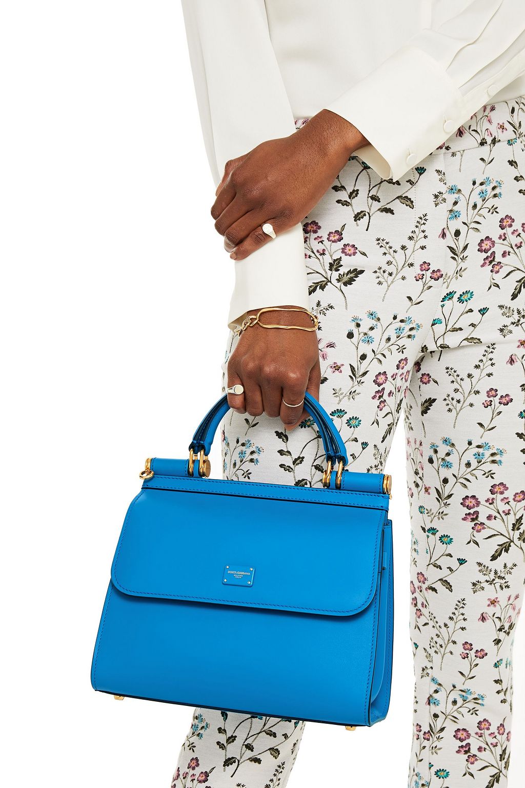 DOLCE&GABBANA Sicily 58 medium leather tote