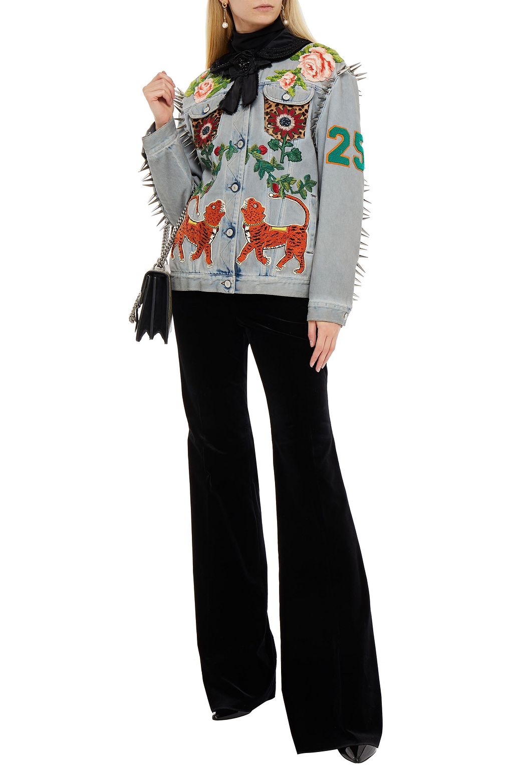 Gucci embellished denim jacket  sale up to 70 off  the outnet Gucci embellished denim jacket  sale up to 70 off  the outnet
