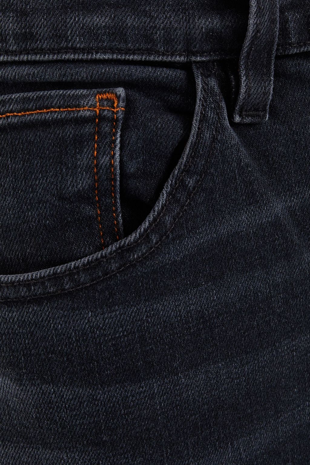 3X1 NYC Kirk acid-wash mid-rise straight-leg jeans