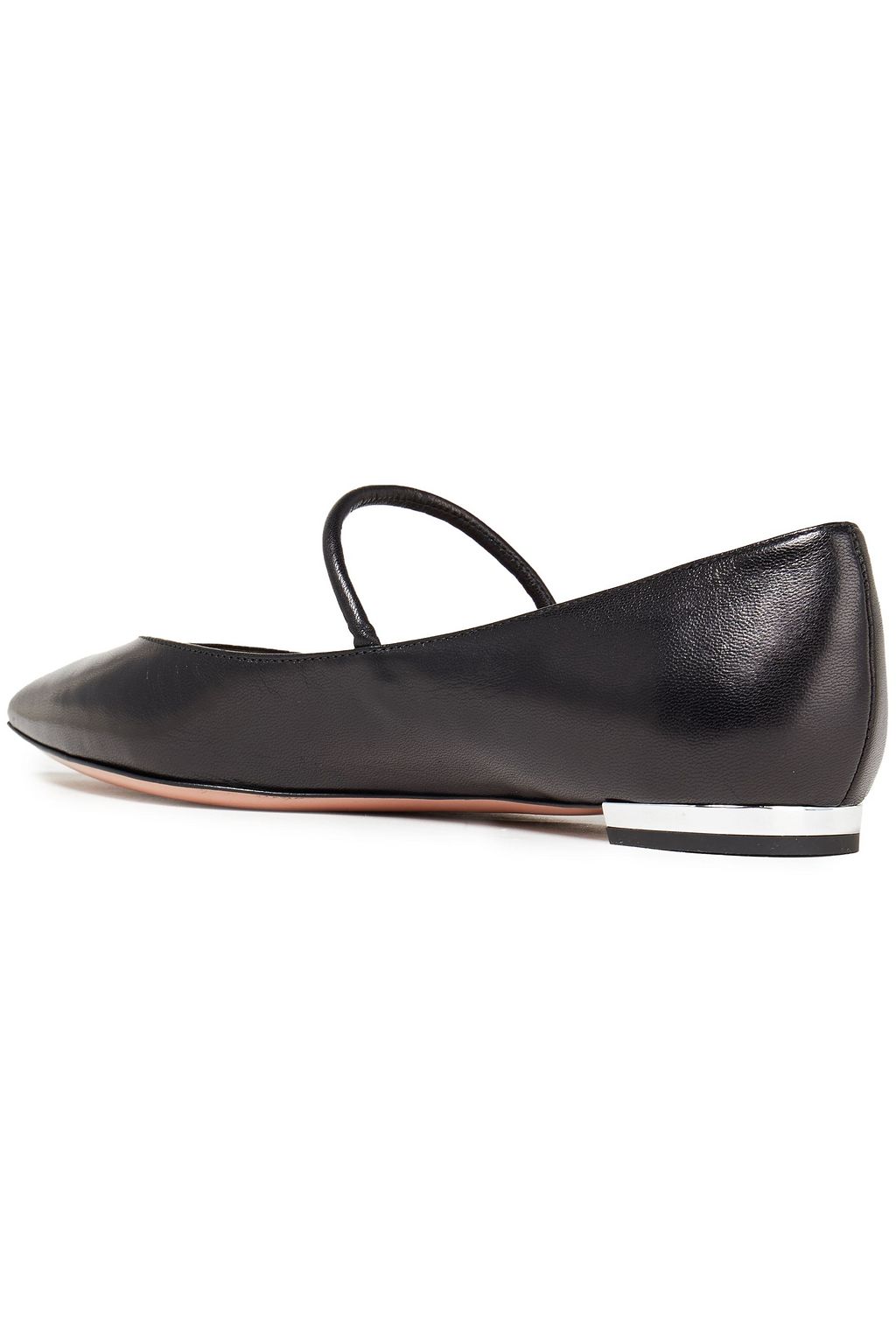 AQUAZZURA Stylist leather point-toe flats