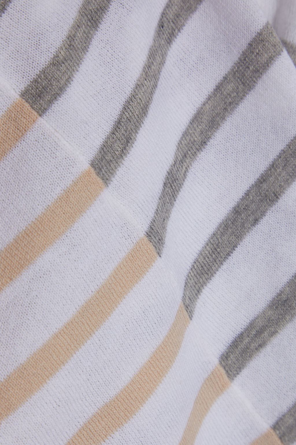 COTTON BY AUTUMN CASHMERE Striped cotton-jersey tank