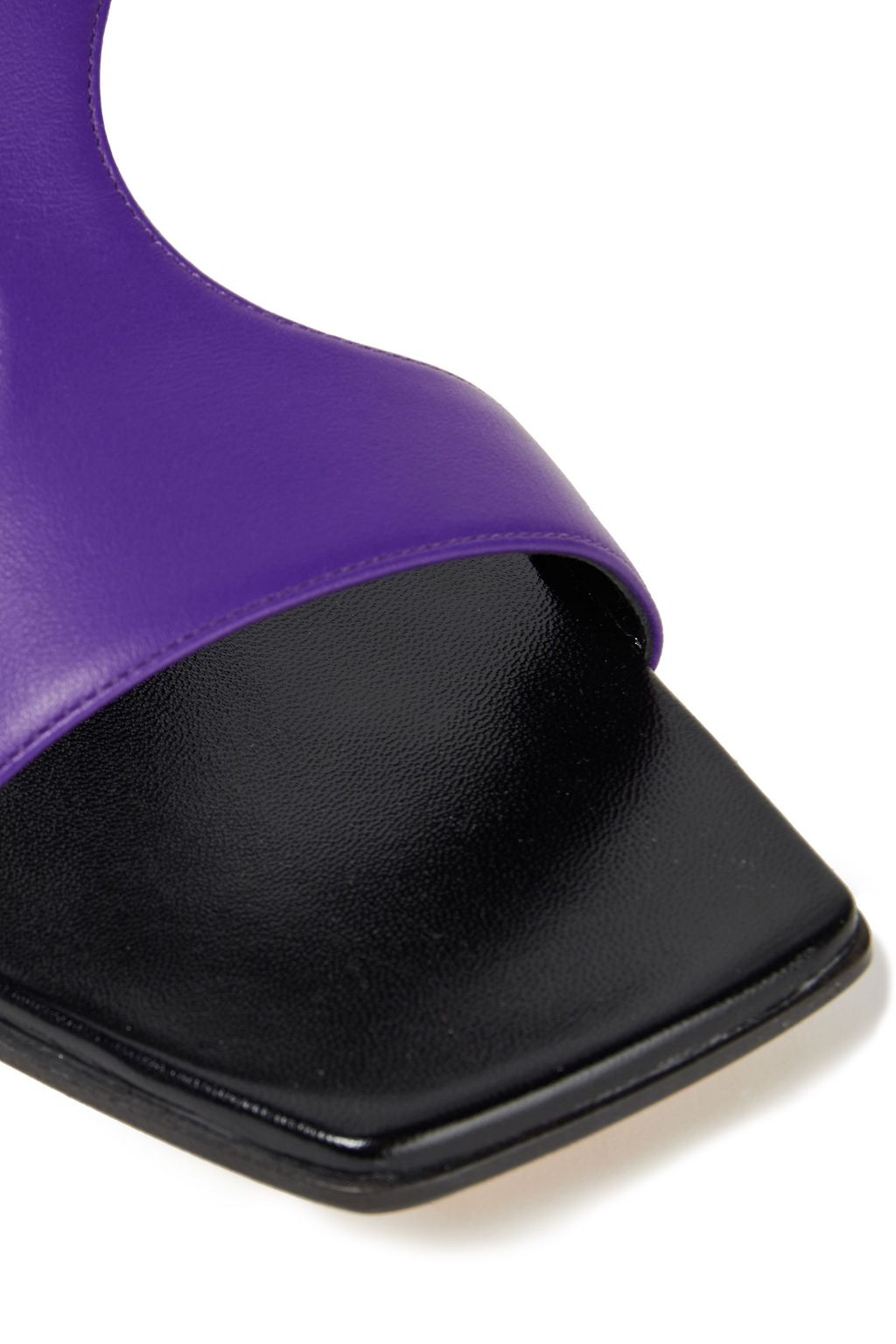 PUCCI Embroidered leather slingback sandals