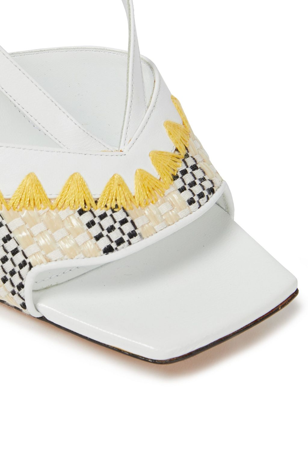 PUCCI Embroidered leather sandals