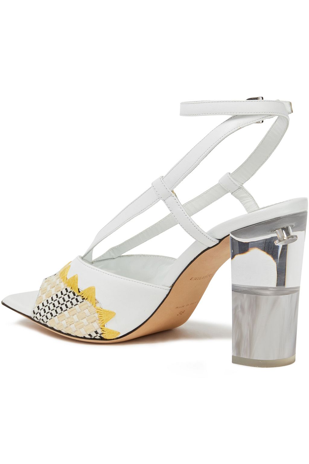 PUCCI Embroidered leather sandals
