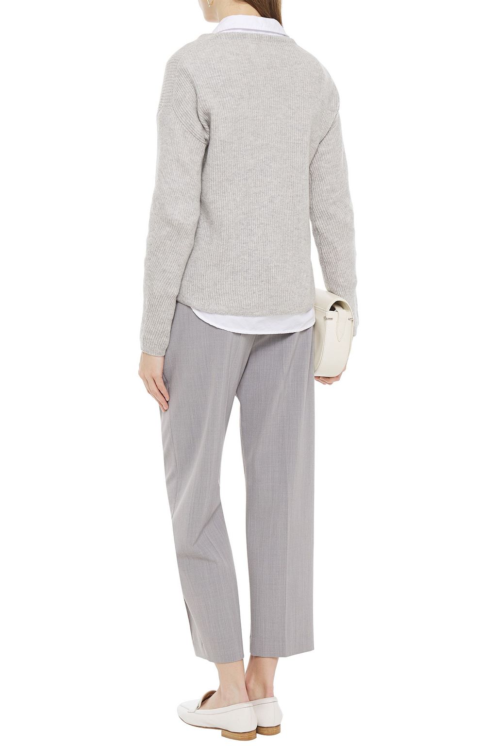 N.PEAL Ribbed cashmere sweater