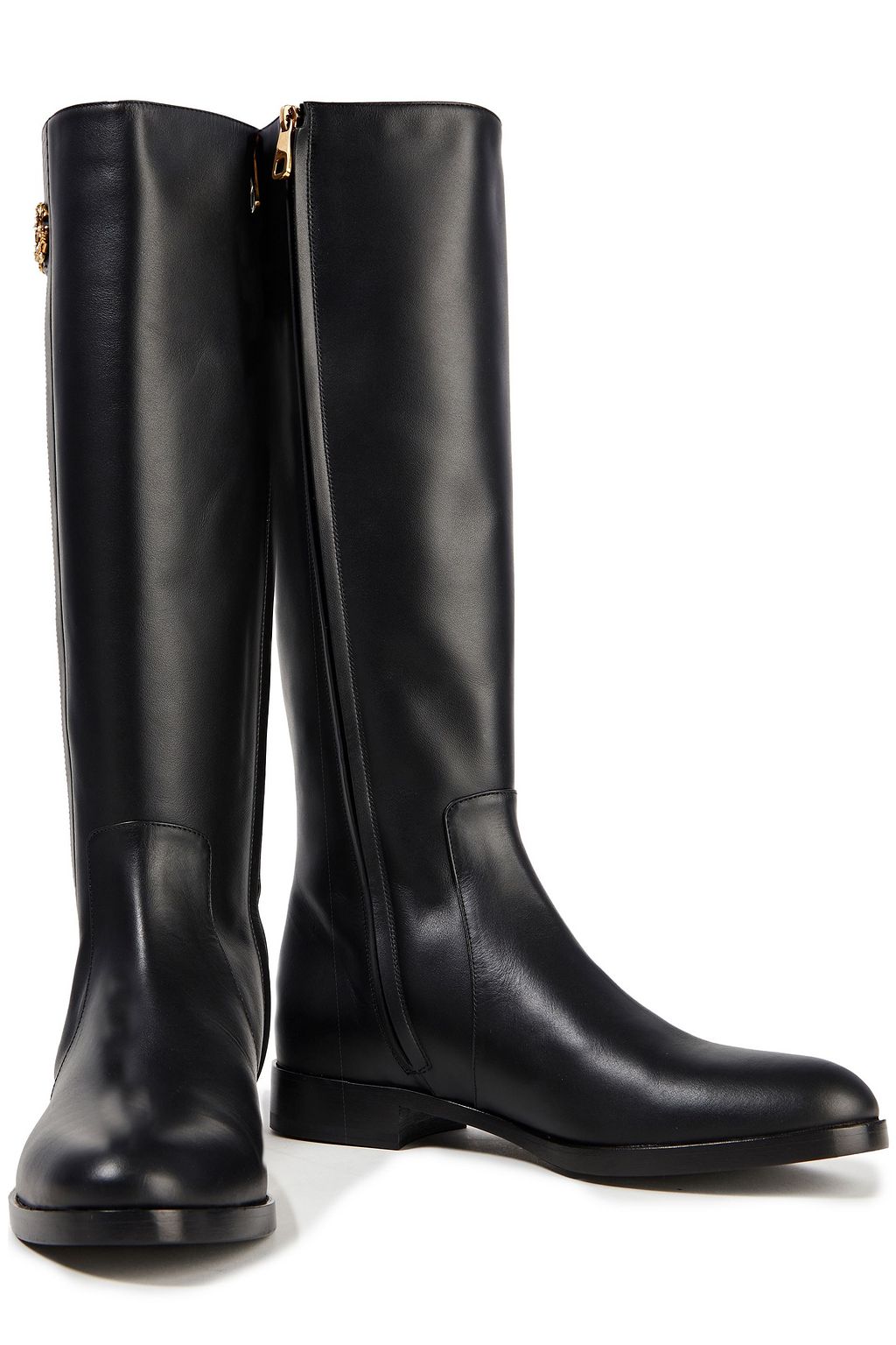 DOLCE&GABBANA Leather knee boots