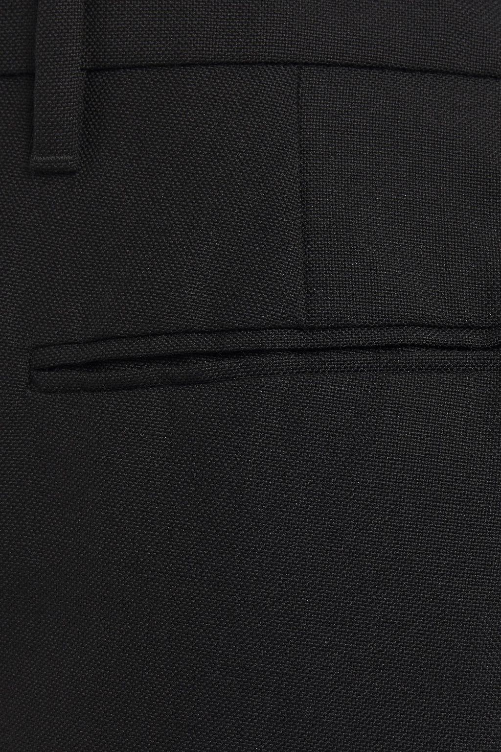 GUCCI Wool and mohair-blend straight-leg pants