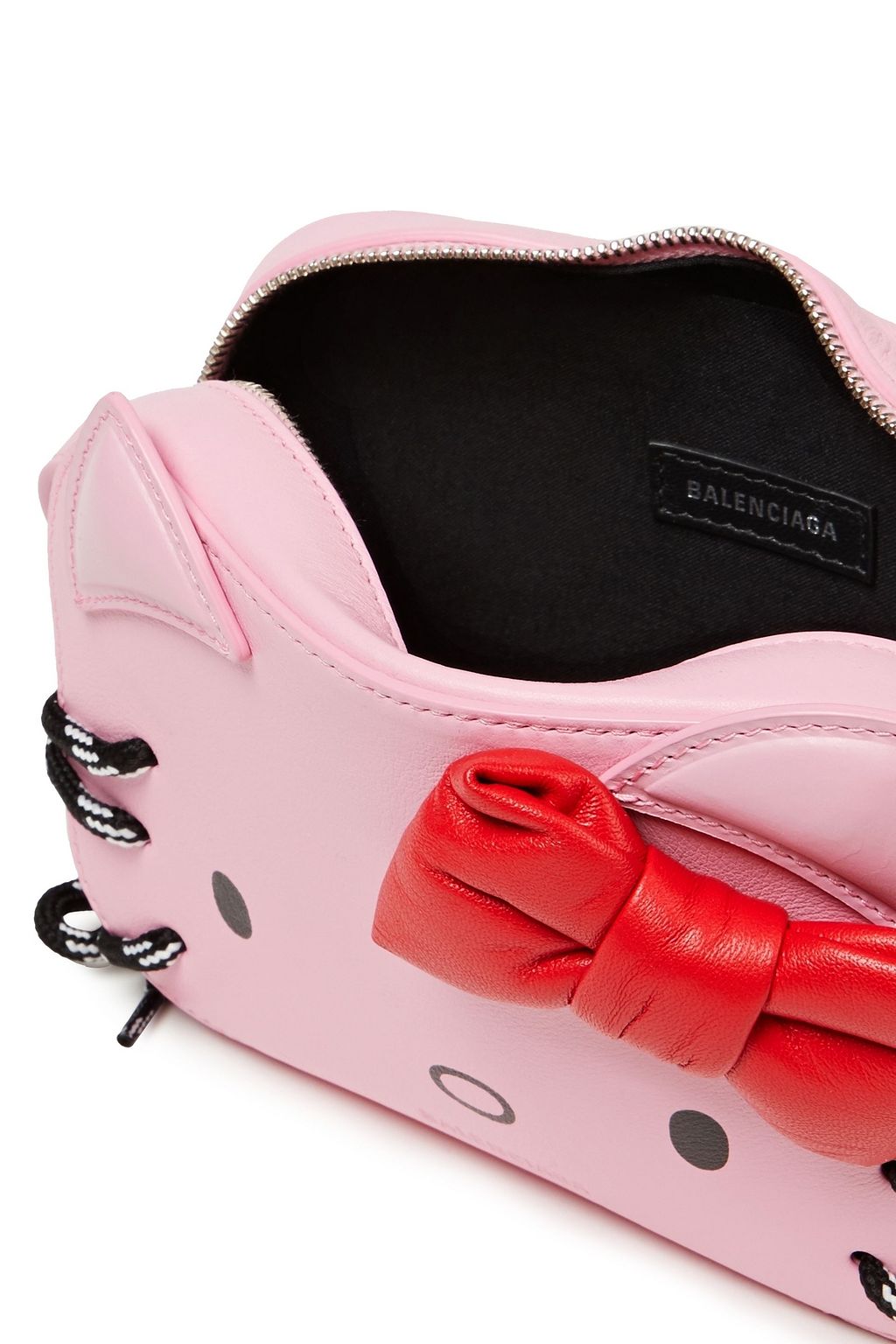BALENCIAGA + Hello Kitty XS embellished printed leather camera bag
