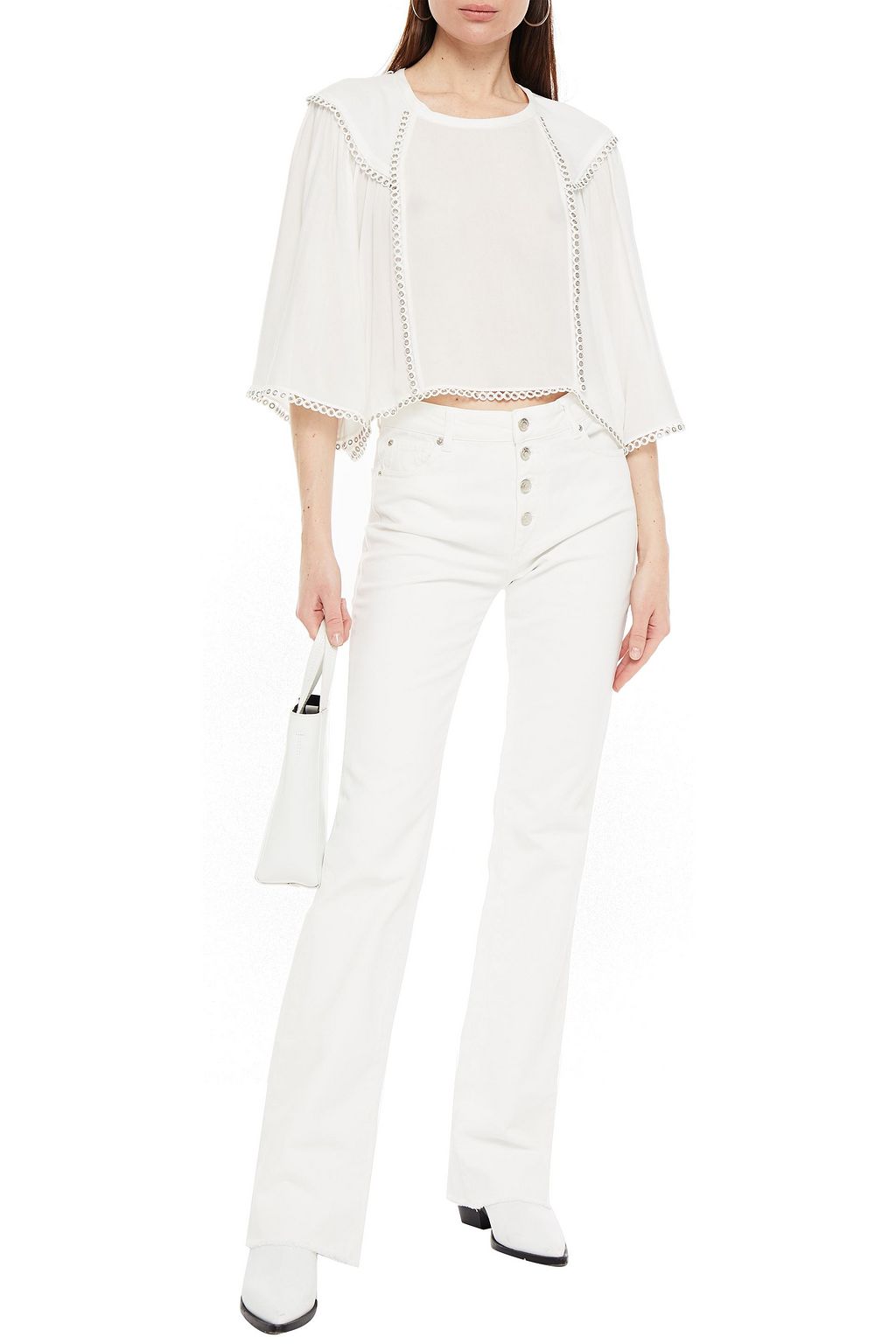 IRO Lecce high-rise flared jeans