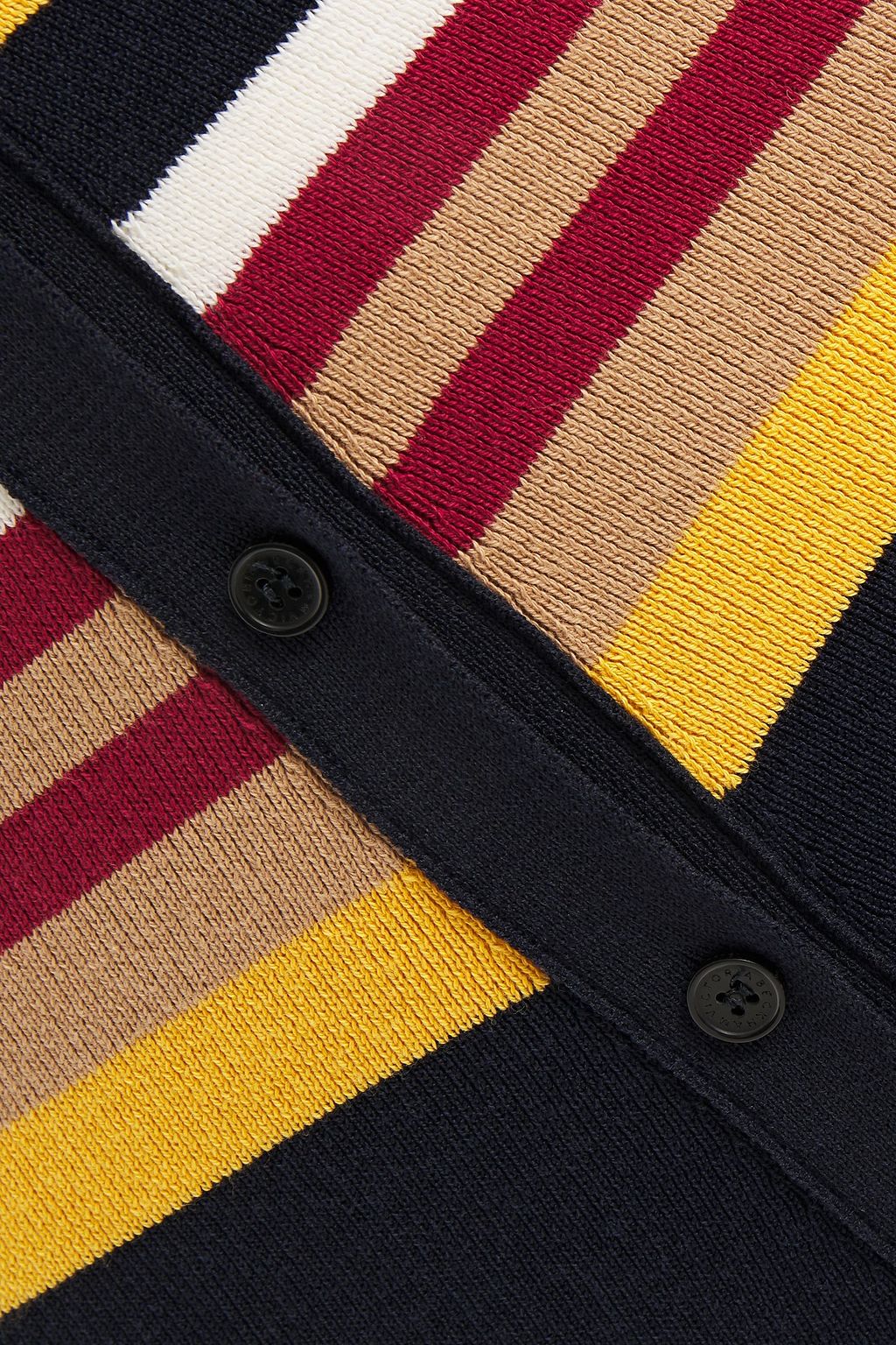 VICTORIA BECKHAM Intarsia-knit cardigan