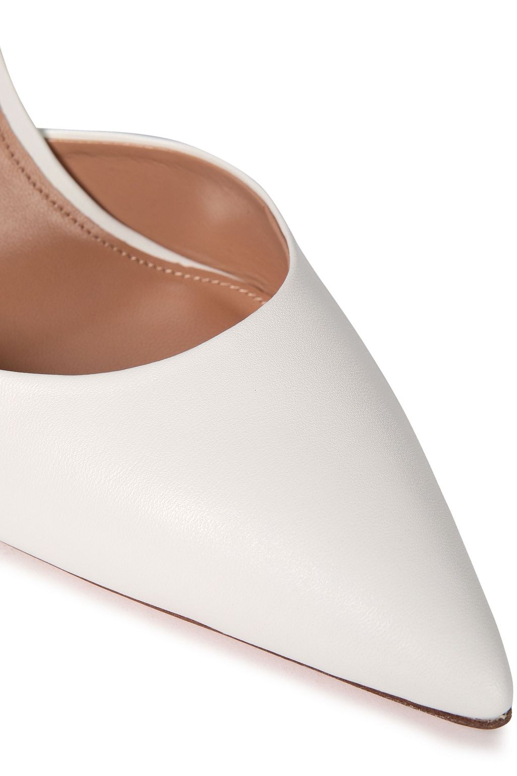 AQUAZZURA Casablanca 105 leather pumps
