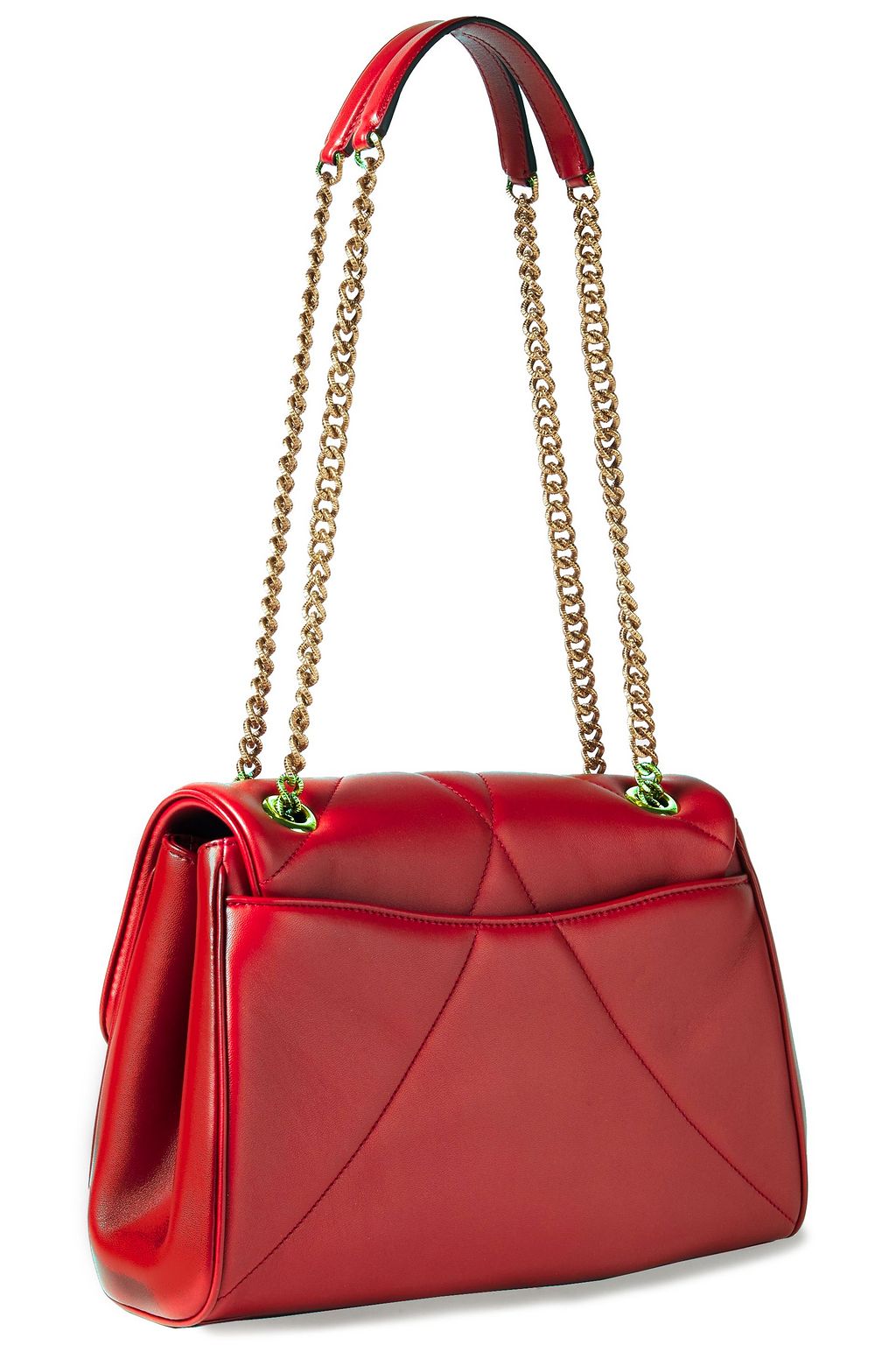DOLCE&GABBANA Devotion large embellished quilted leather shoulder bag