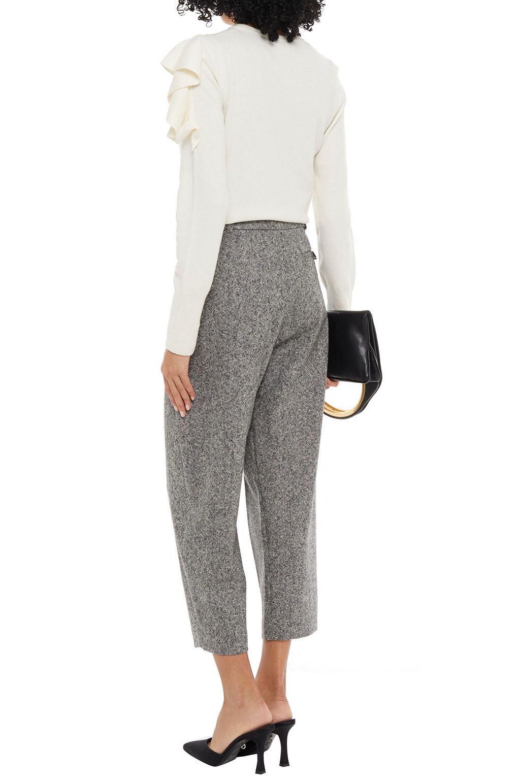 ERDEM Ruffled knitted sweater