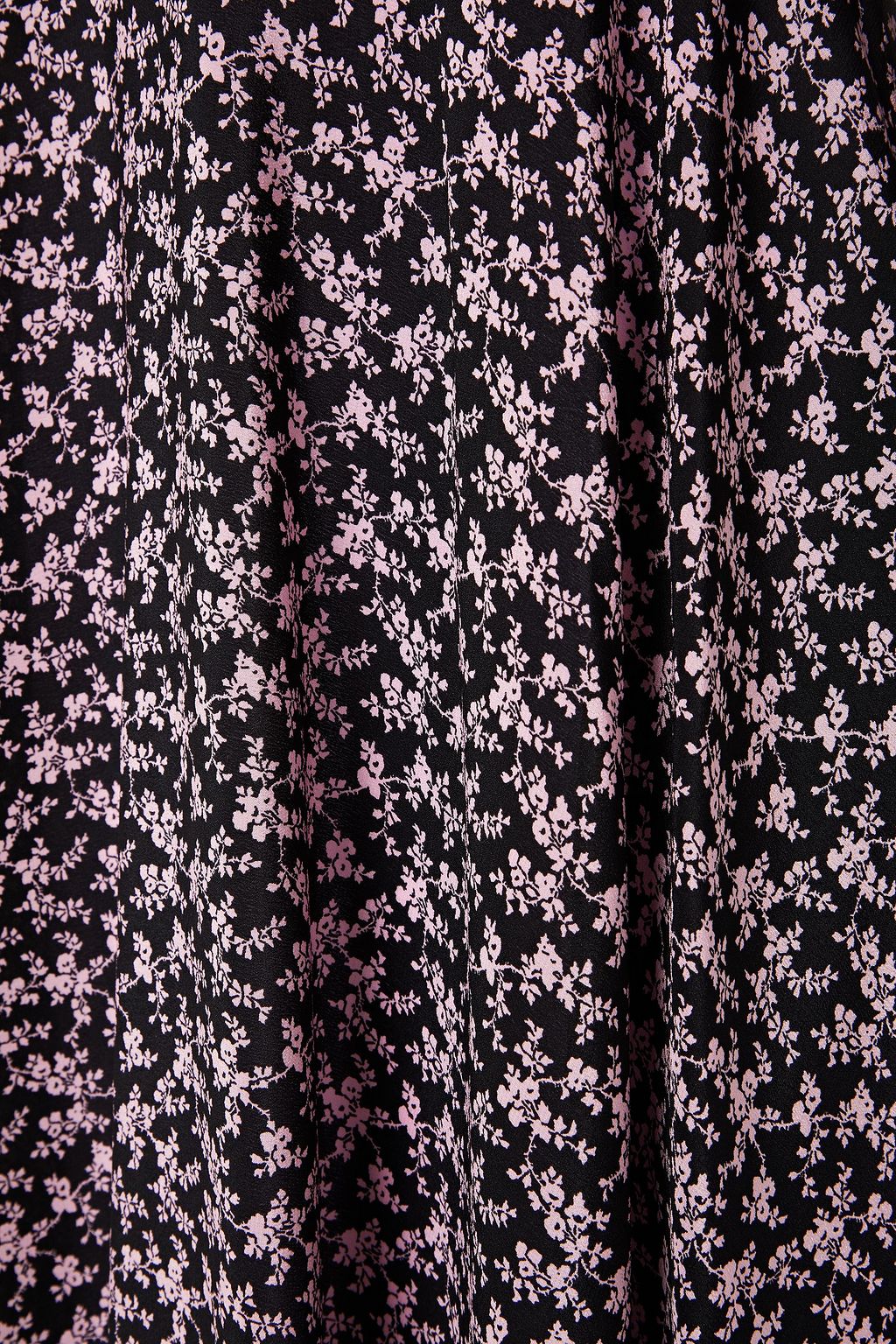 PHILOSOPHY DI LORENZO SERAFINI Gathered floral-print silk crepe de chine midi dress
