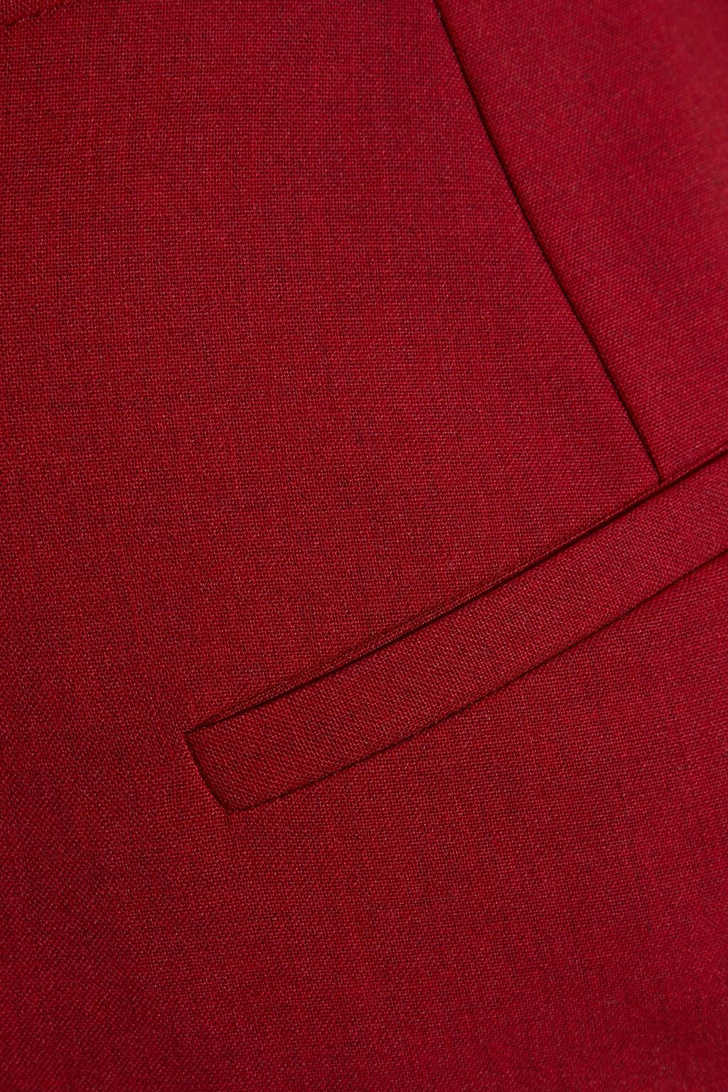 THEORY Wool-blend crepe flared pants