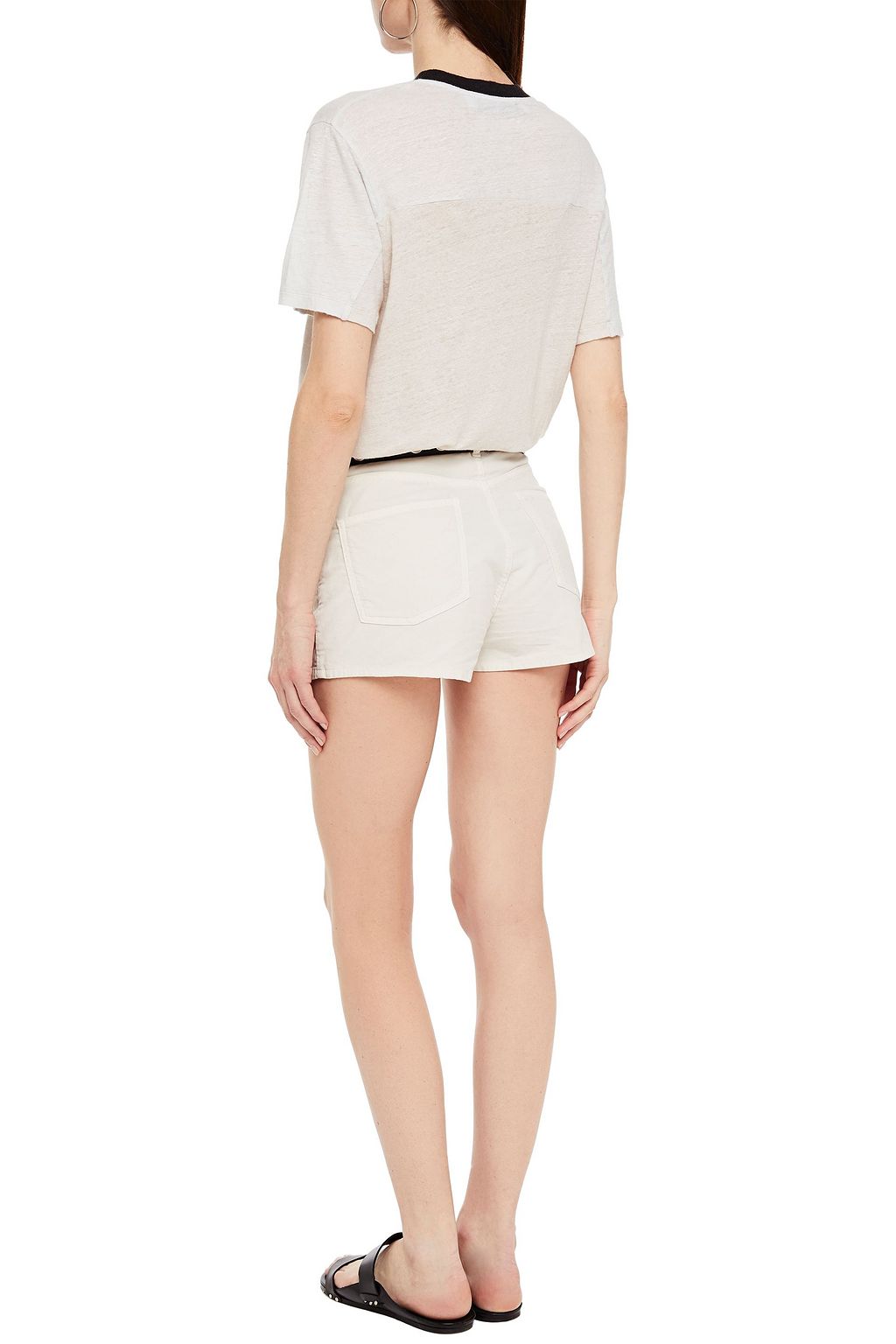 IRO Slub linen-jersey T-shirt