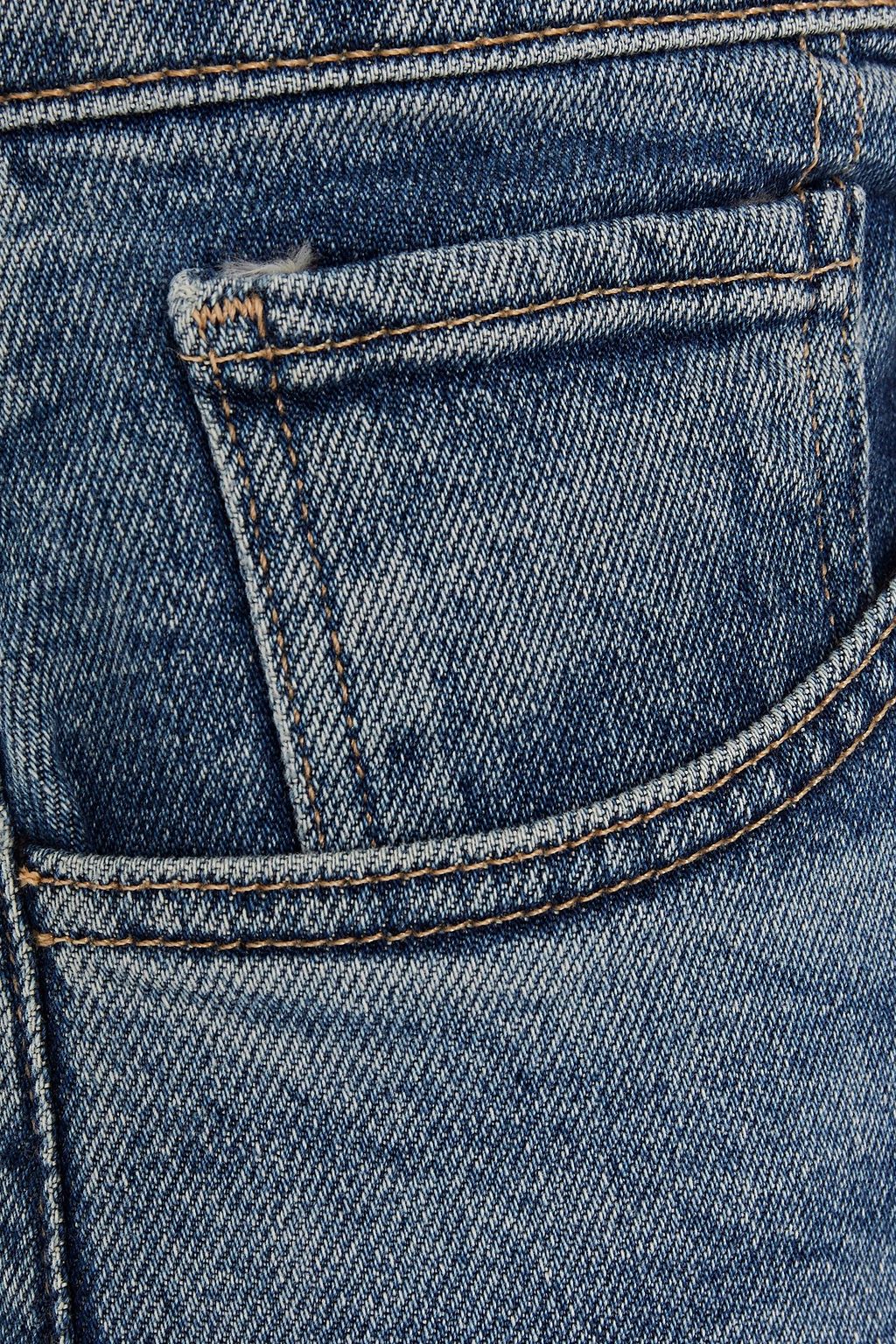 3X1 NYC Empire faded high-rise kick-flare jeans