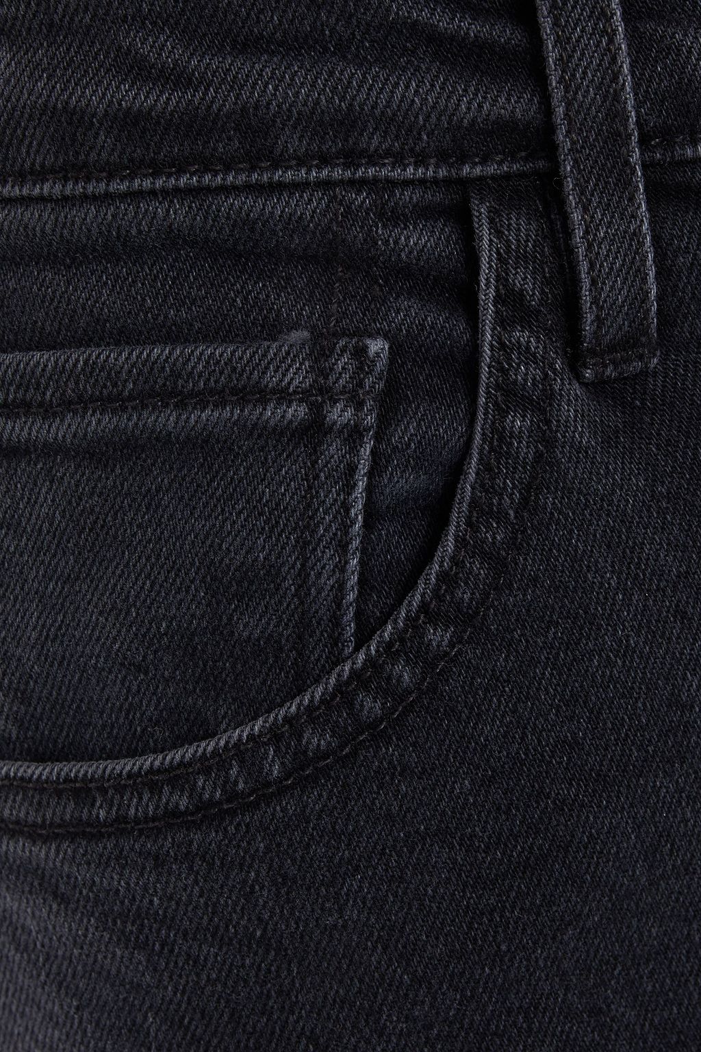 3X1 NYC Empire distressed high-rise kick-flare jeans