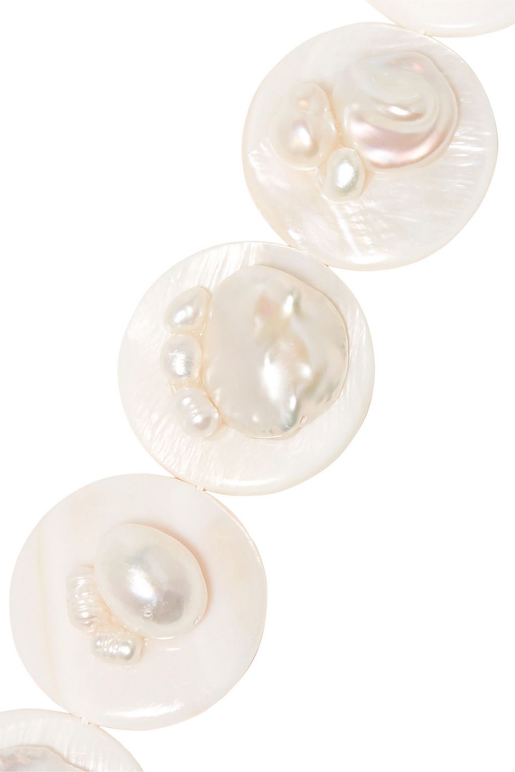 ​ANITA BERISHA Gold-tone pearl choker