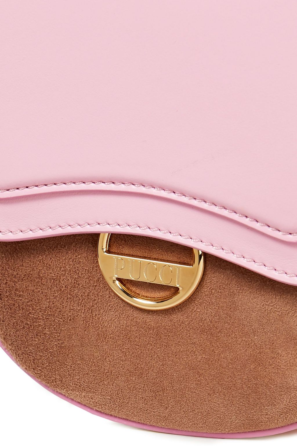 PUCCI Dora mini printed leather and suede shoulder bag
