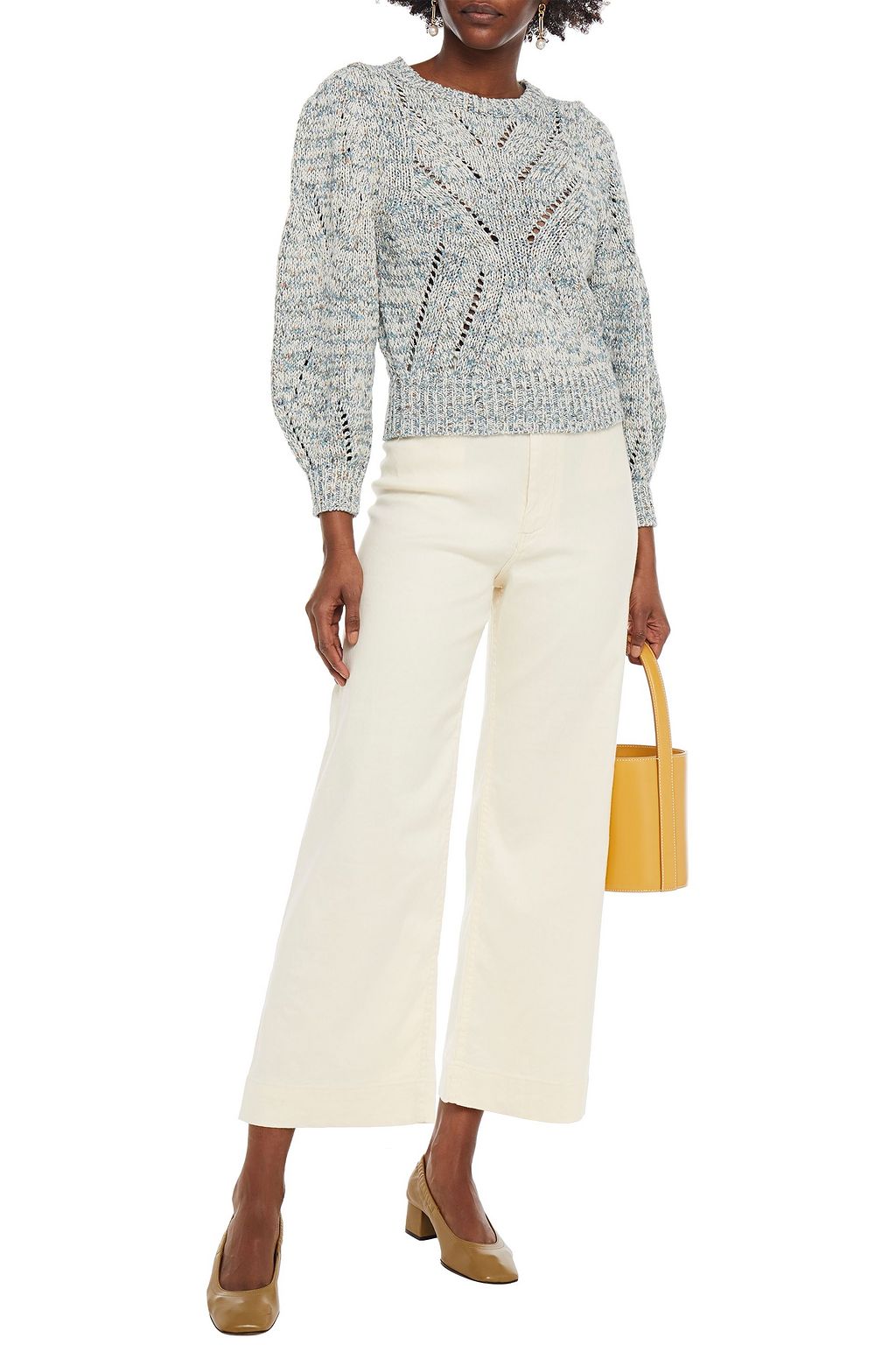 VANESSA BRUNO Molly high-rise wide-leg jeans