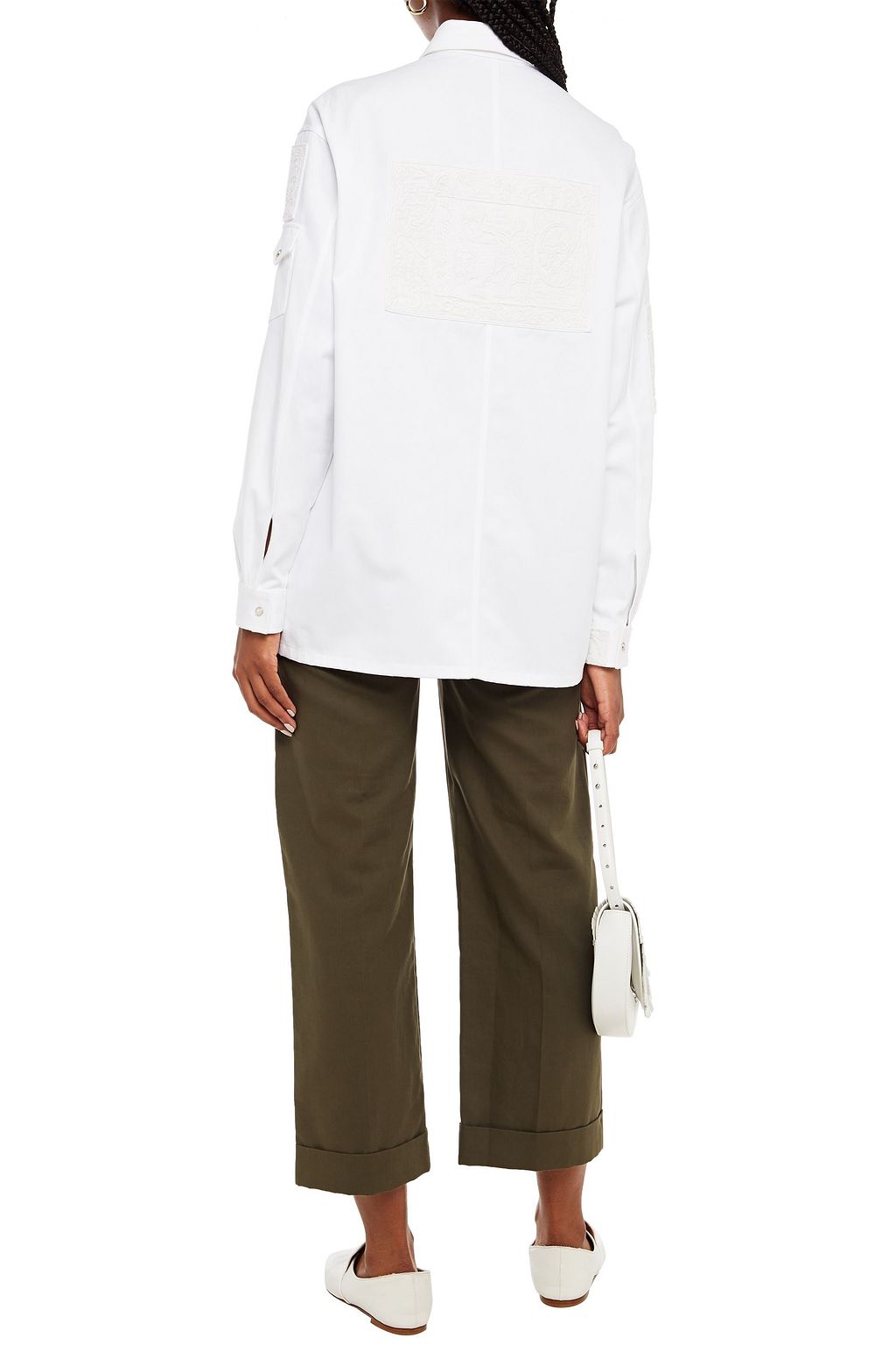 VALENTINO GARAVANI Embroidered cotton jacket