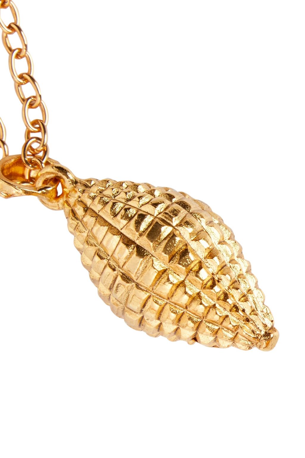 OSCAR DE LA RENTA Gold-tone necklace