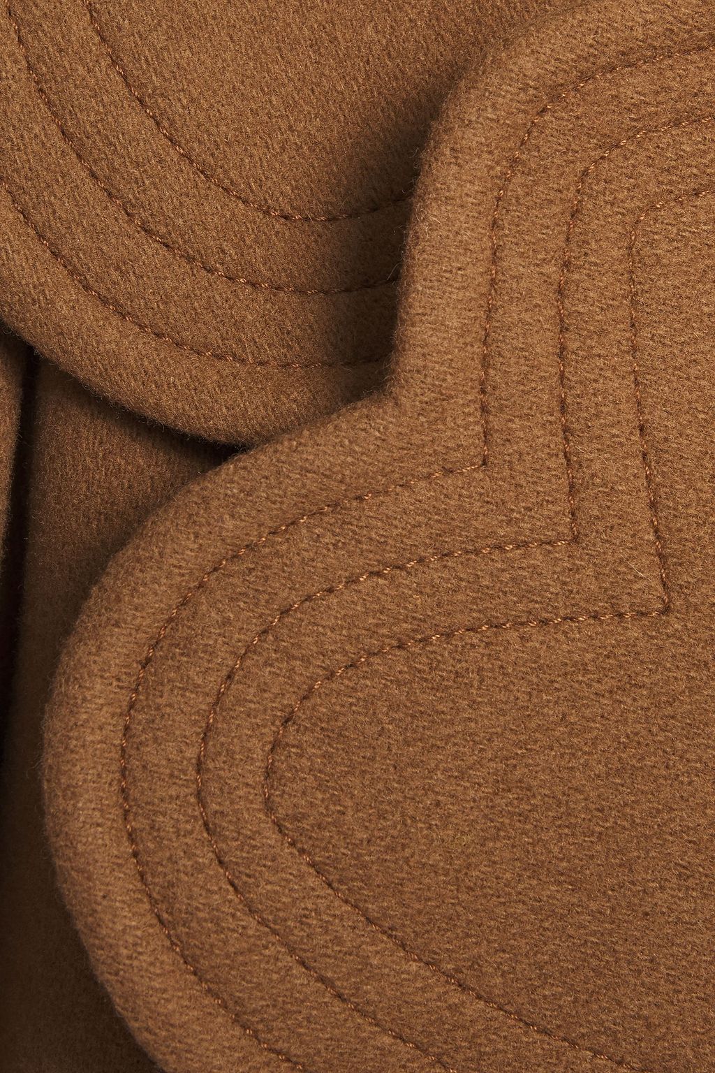 LANVIN Double-breasted wool-felt coat